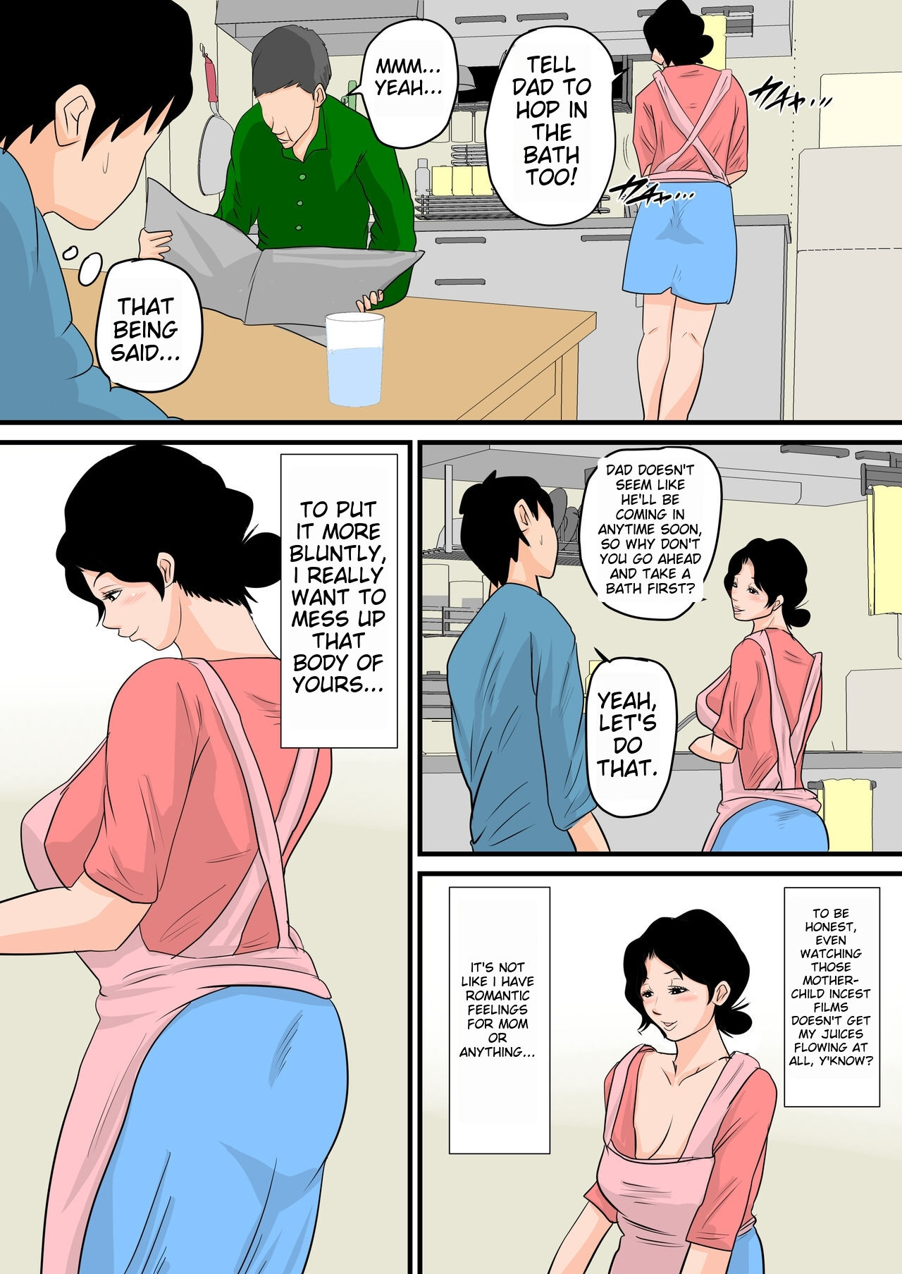 Nemutta Okaa-san o Yaritai Houdai! ~Gaman dekinai Renzoku Nakadashi Hen~ | Do whatever you want to your sleeping mother page 9 full