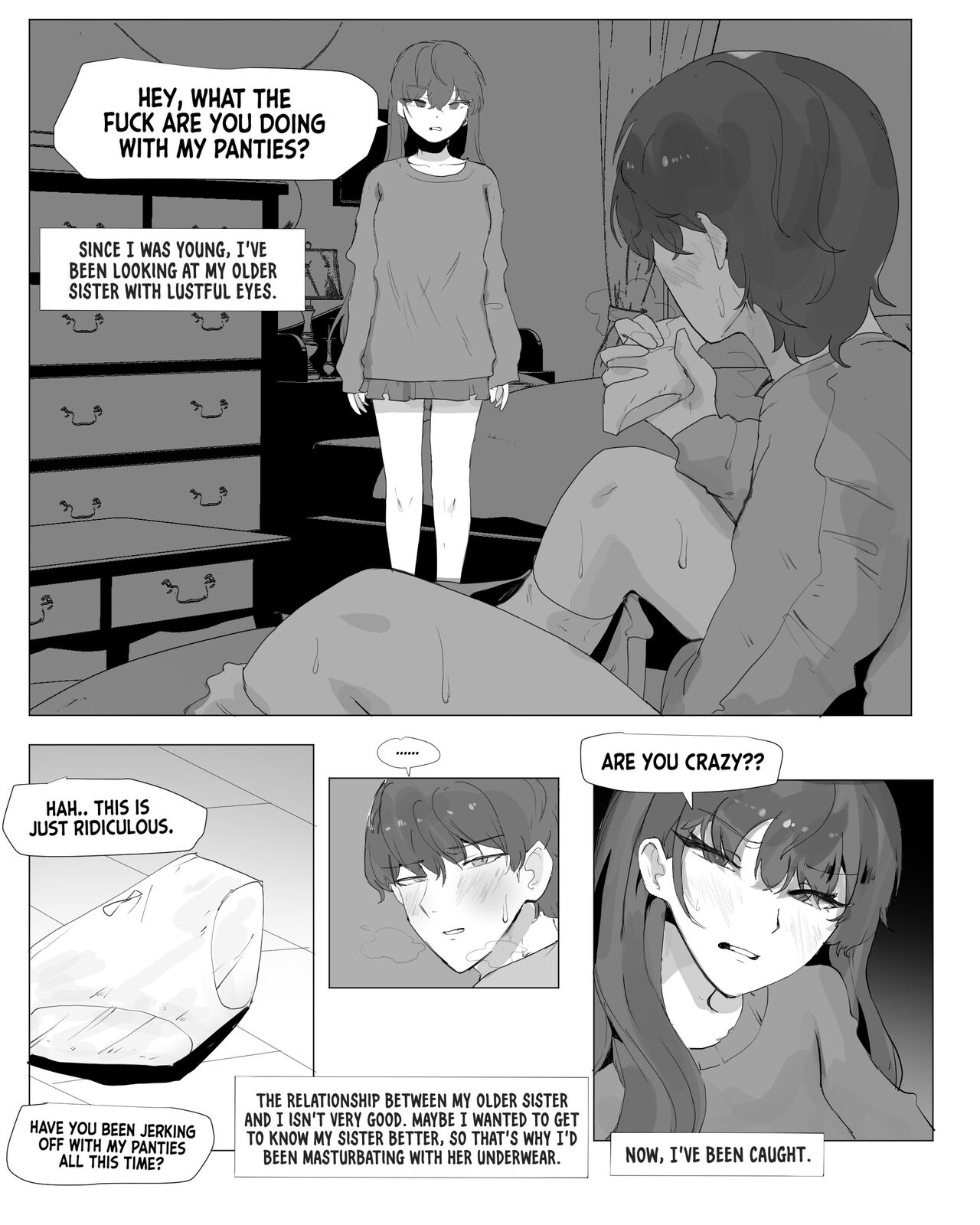 A Story About Getting Trained By My Older Sister page 2 full