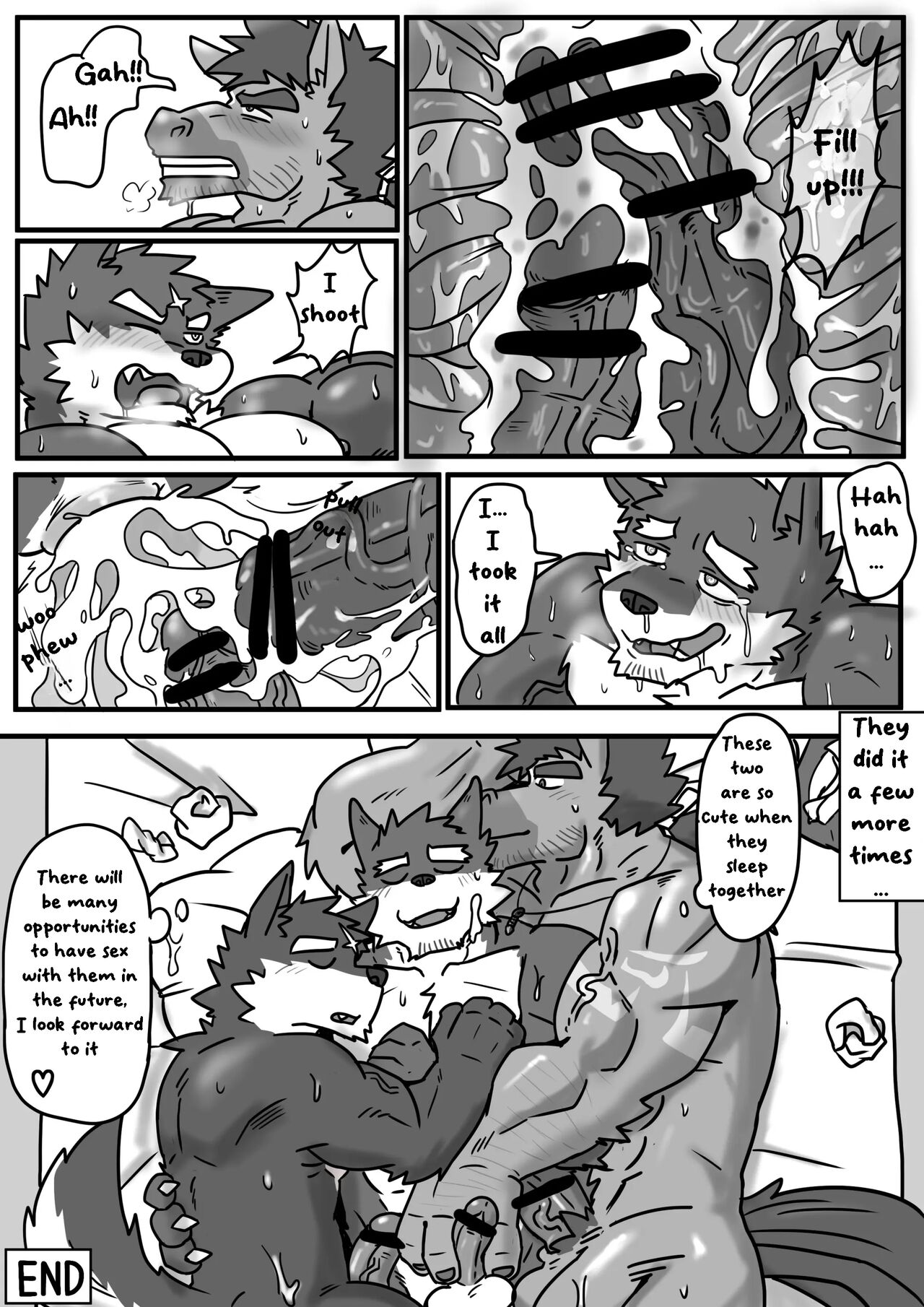 Horse and Wolf Father and Son page 10 full