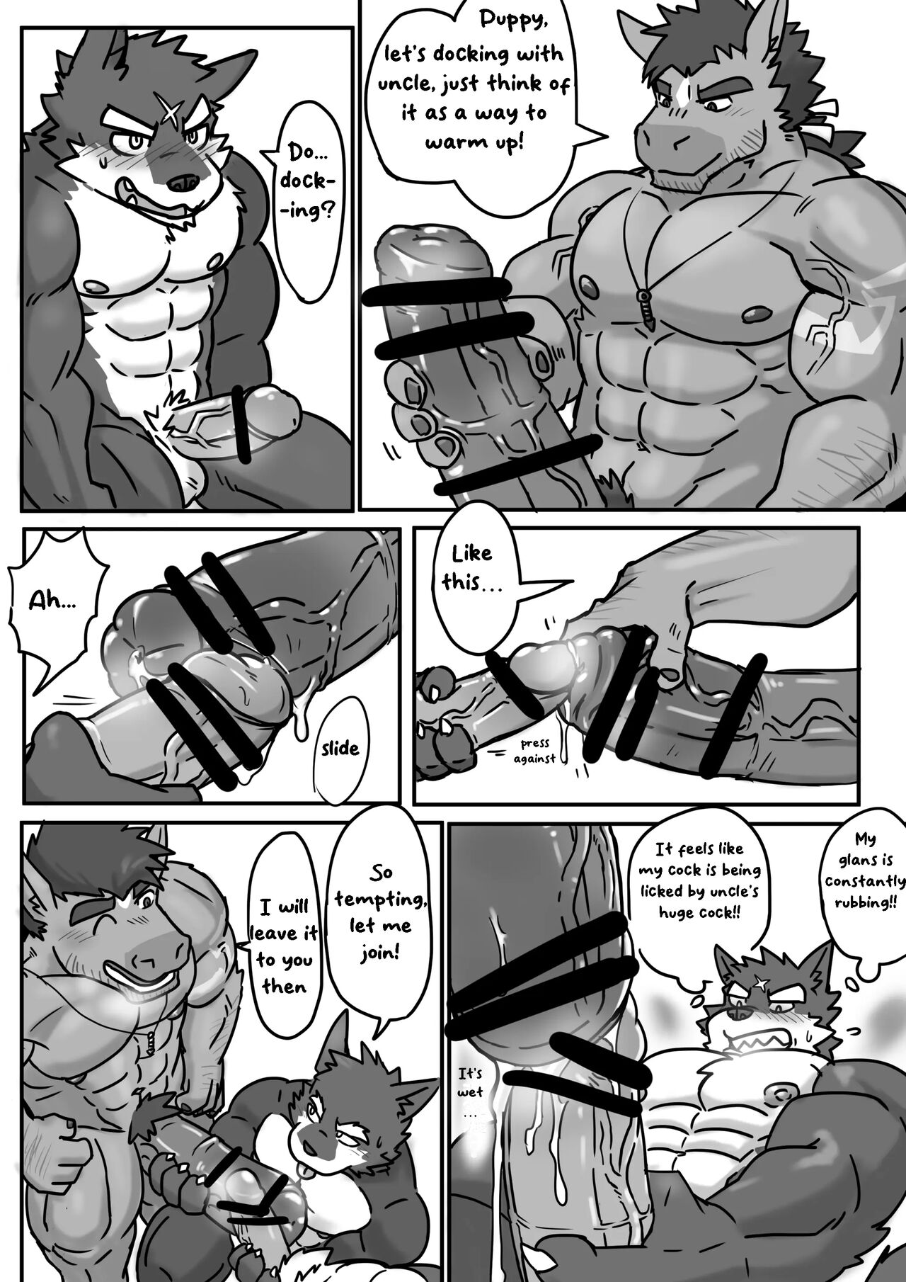 Horse and Wolf Father and Son page 3 full