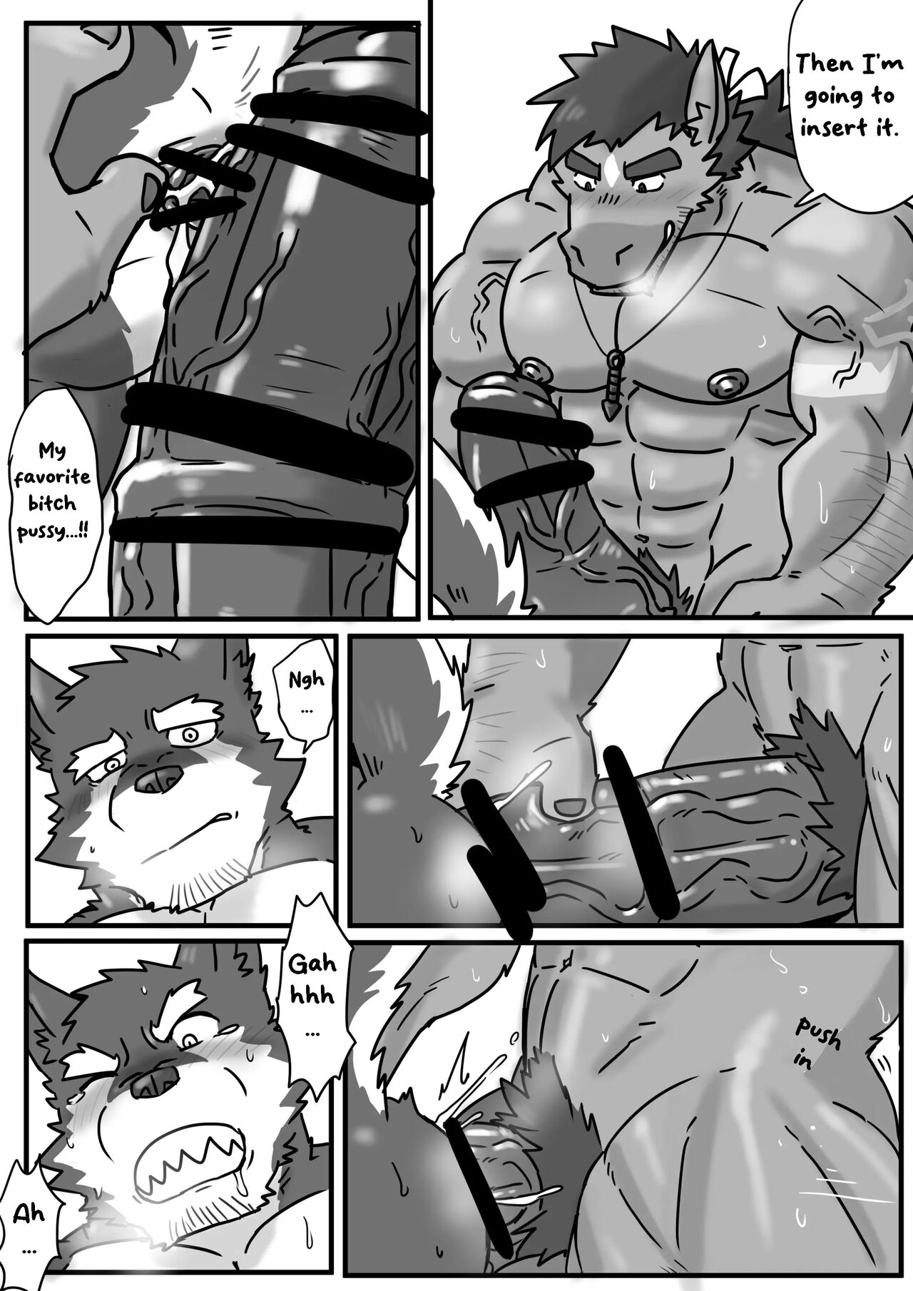 Horse and Wolf Father and Son page 6 full