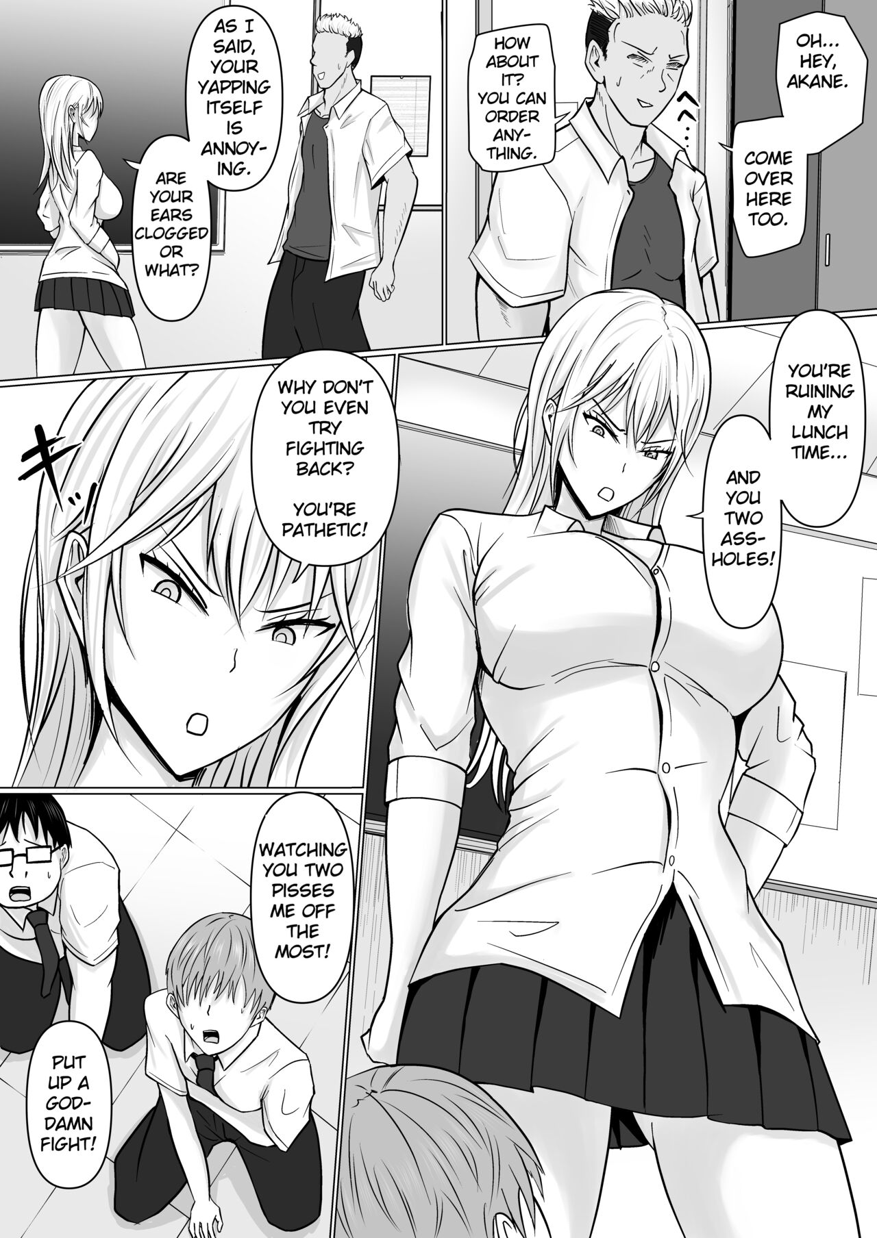 Class no Yankee Joshi ni Hyoui | I Possessed the Class Yankee Girl page 4 full