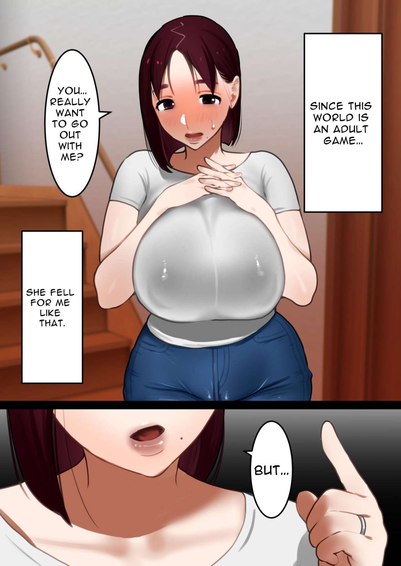 Tensei Shitara Galge no Shujinkou ni Natteita node Heroine no Haha o Kouryaku Shimasu | I Reincarnated as an Adult Game Protagonist, so I decided to go for the Heroine's Mother ~Manami~ page 10 full