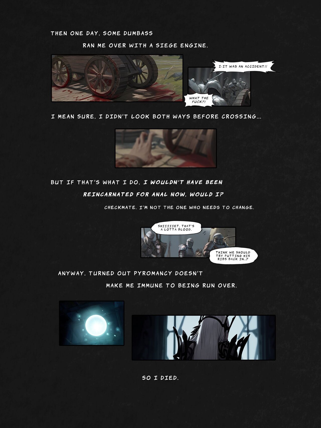 I Reincarnated into a RE:ZERO Isekai and Made a Deal with the Villainess for ANAL page 8 full