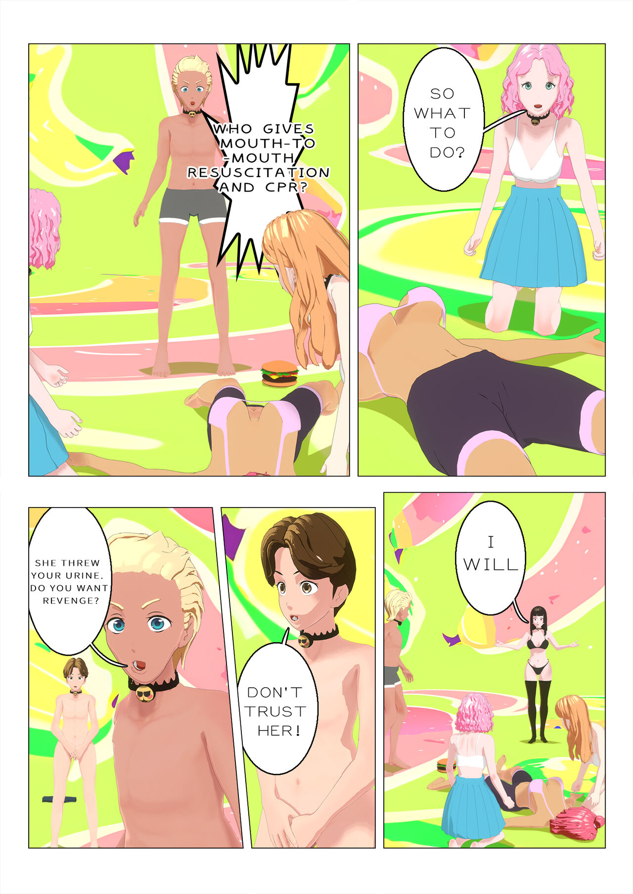 Sex Game Level 3-1 page 7 full
