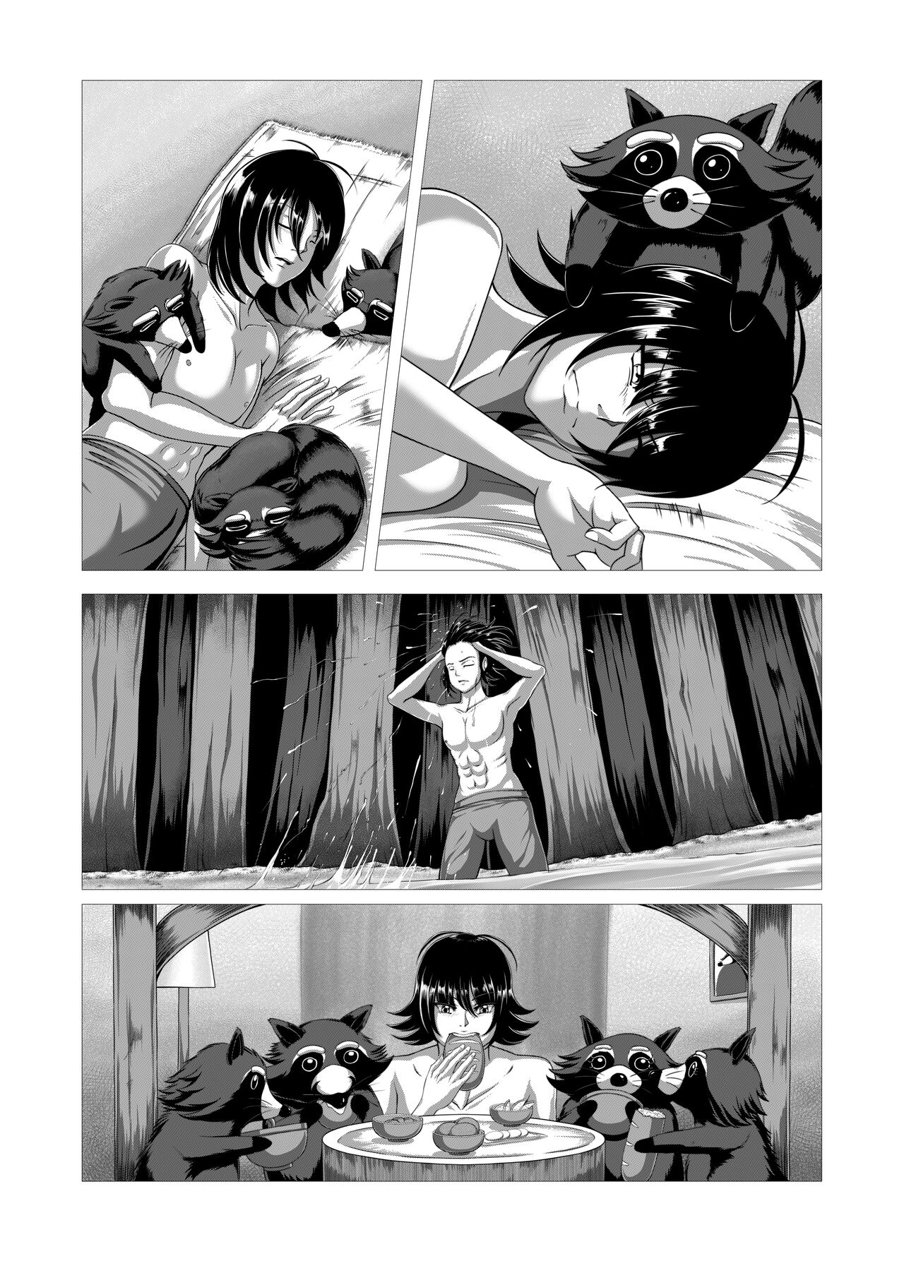 Leather Kitten and Raccoon Boy Chapter 1 Remastered And Old Version page 3 full