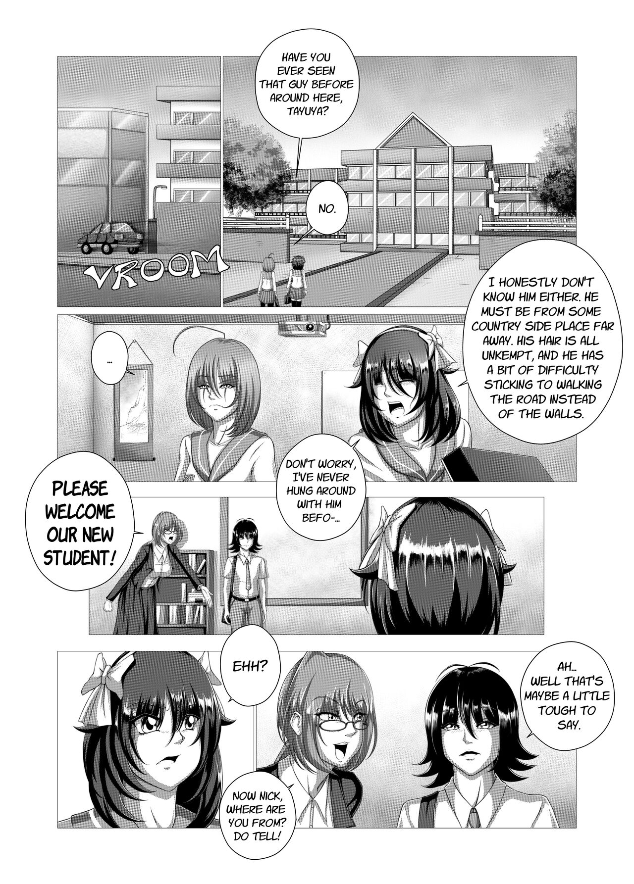 Leather Kitten and Raccoon Boy Chapter 1 Remastered And Old Version page 8 full