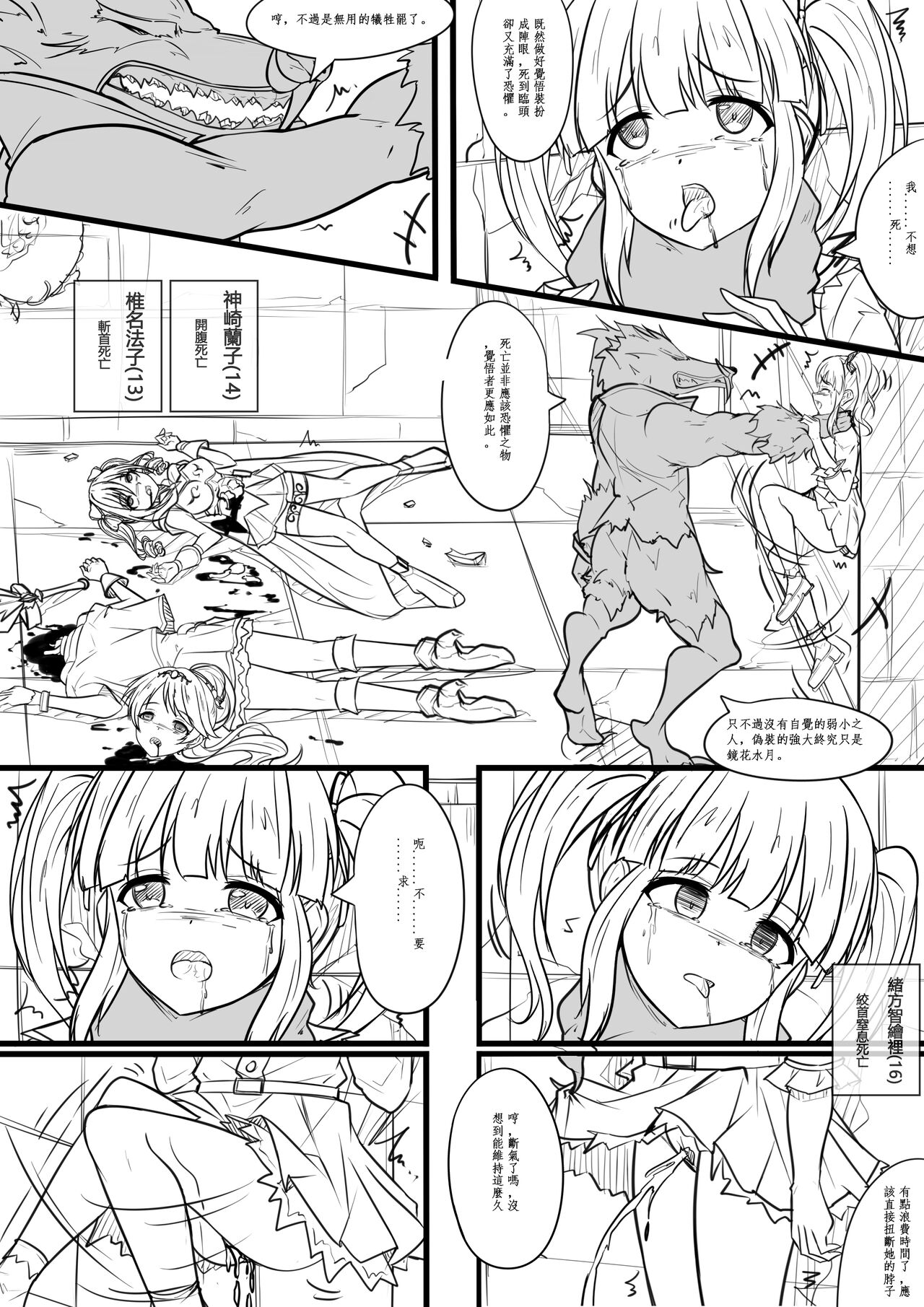 アイドル献身計画：迷宮の末路 page 10 full