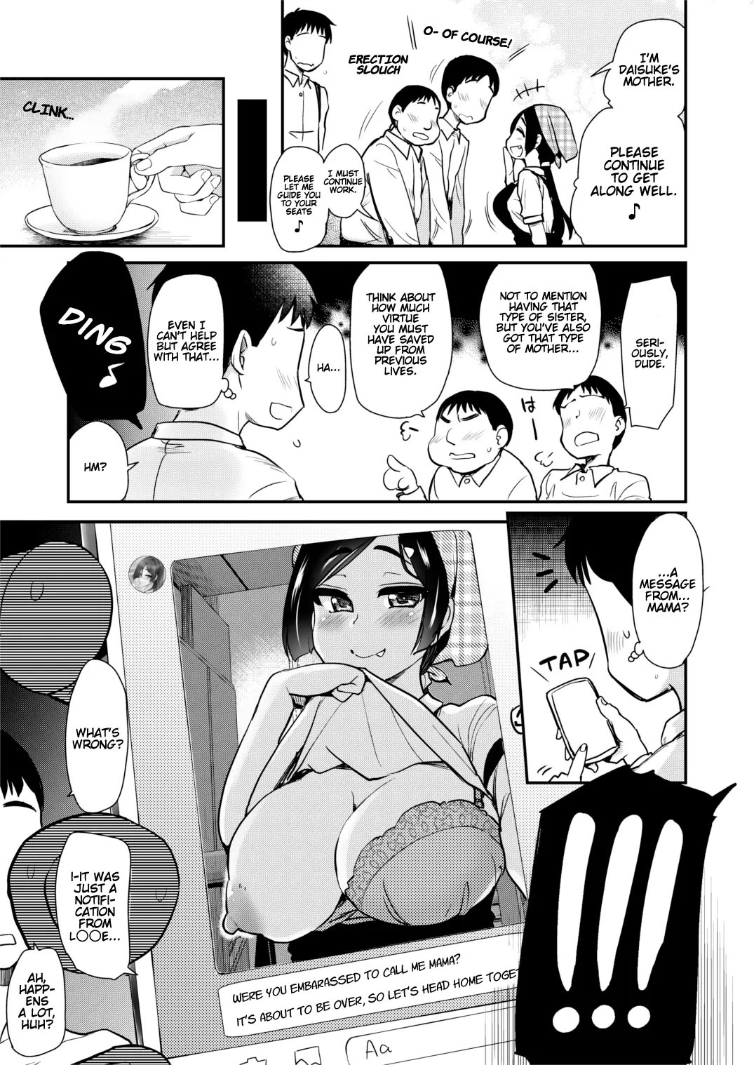 Tomodachi ga Urayamu H Sugiru Boku no Mama to Onee-chan wa, Tokoro Kamawazu Boku o Yuuwaku o Shite Kimasu   V2 page 10 full