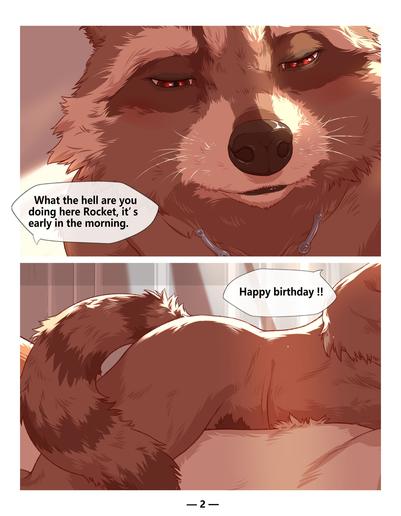 Rocket's Birthday Present page 2 full