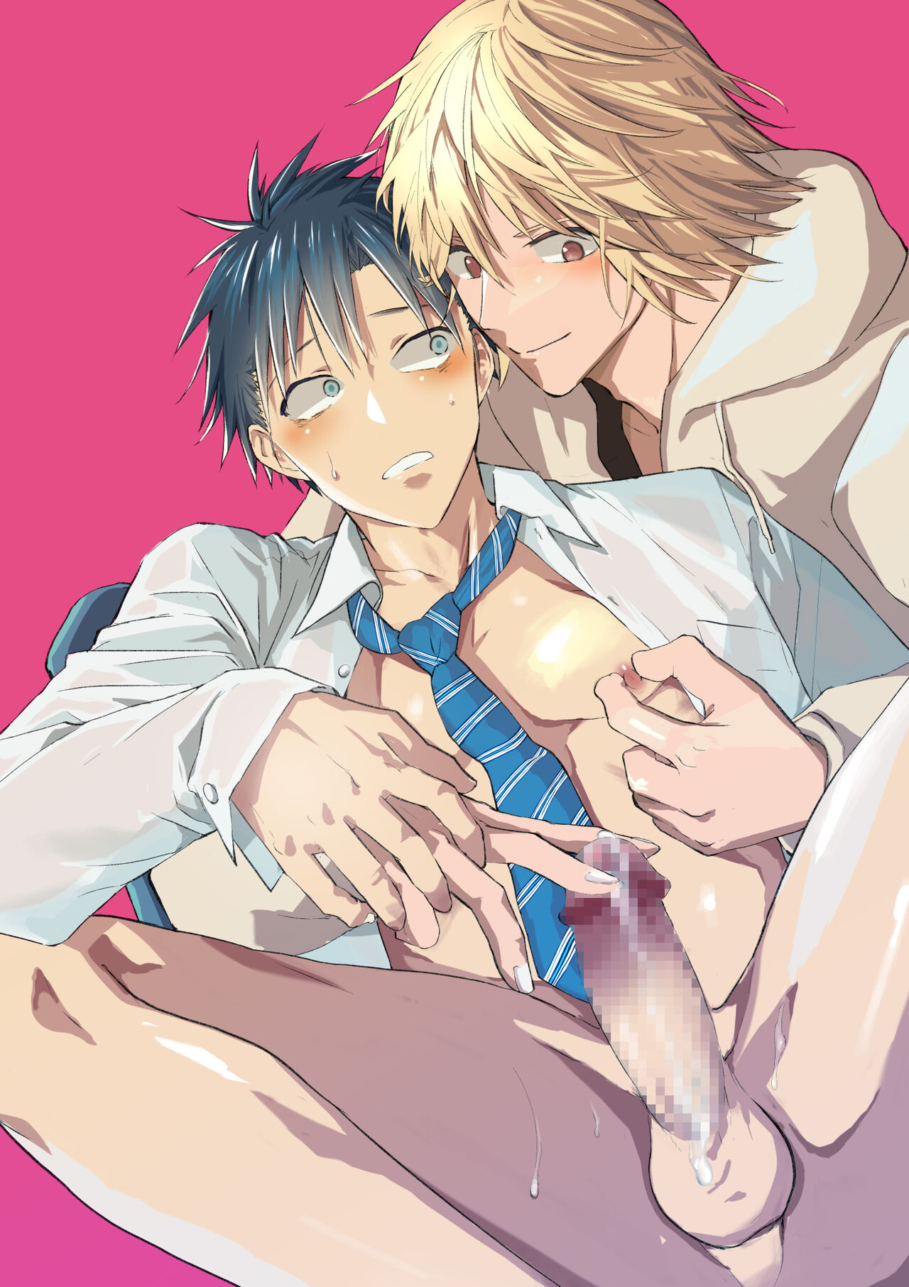 Kuzu de Kasuna tomodachi ni mesu ochi sase rareta shachiku no renzoku ikijigoku! | 被人渣屑友人强行雌堕的社畜经历连续高潮地狱！ page 2 full