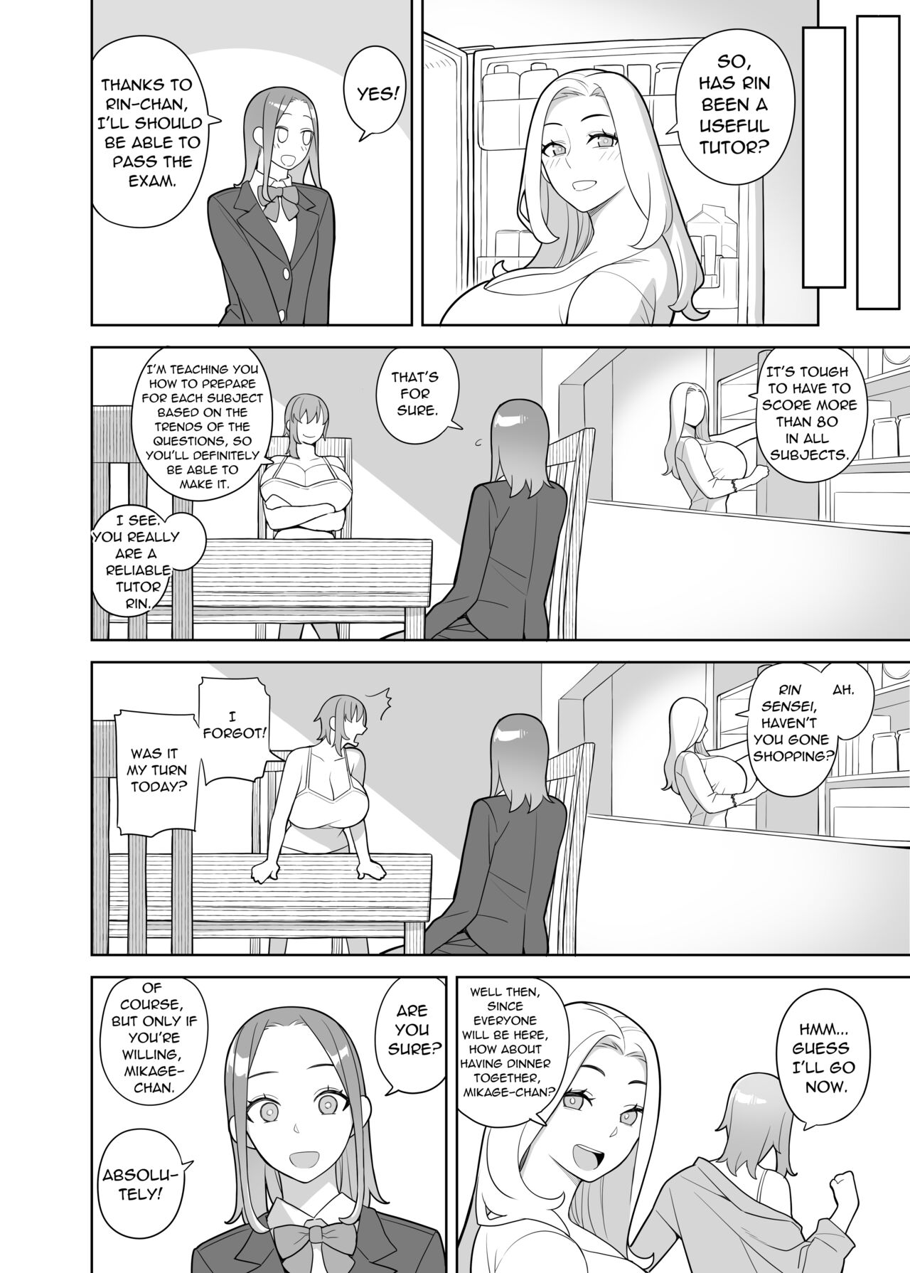 Tomodachi to Sono Haha Oya ni Semarareru Hanashi | A story about a friend and her mother coming on to me page 5 full