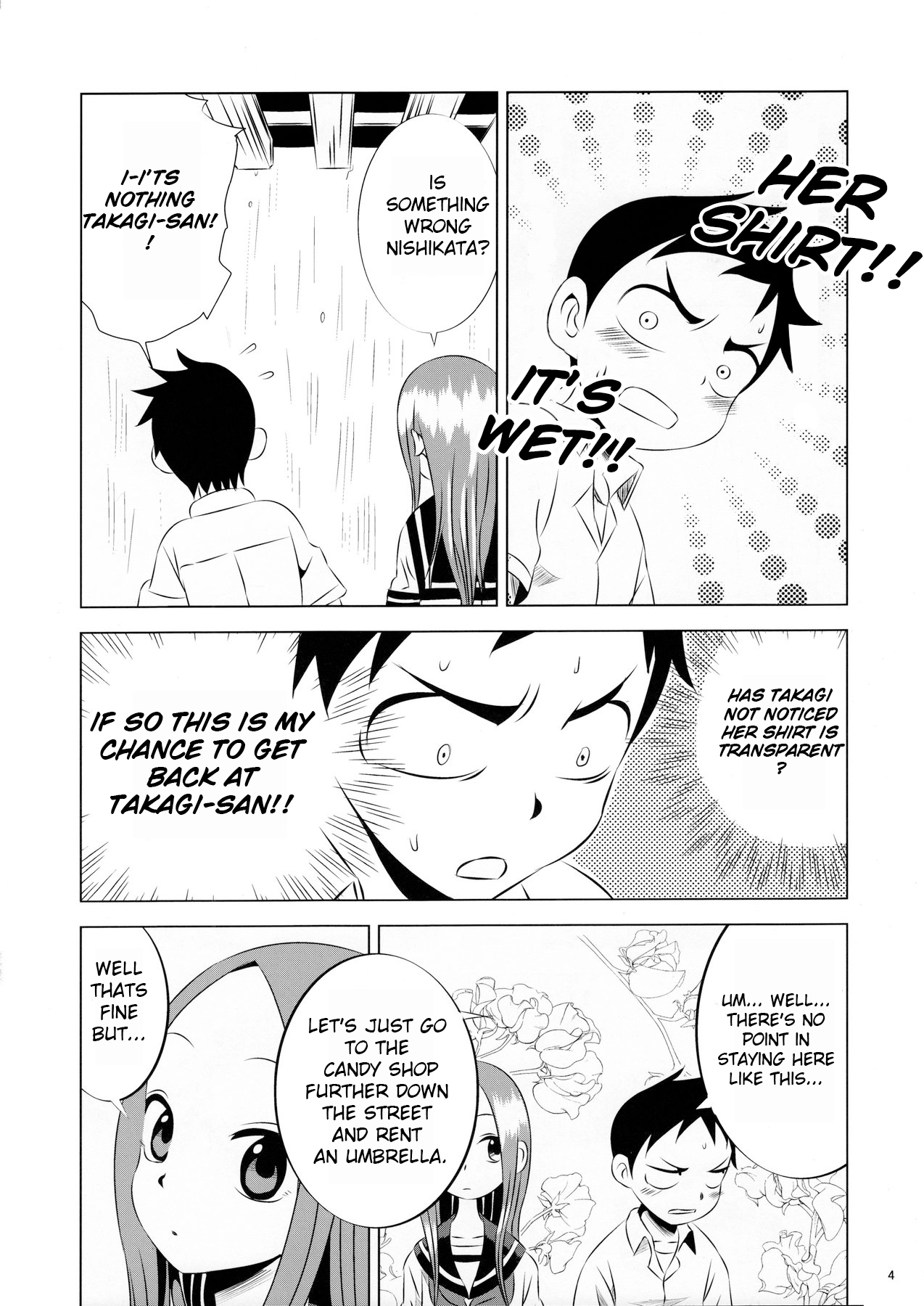 Kyou mo Nishikata-kun wa Takagi-san ni Misukasareteru page 4 full