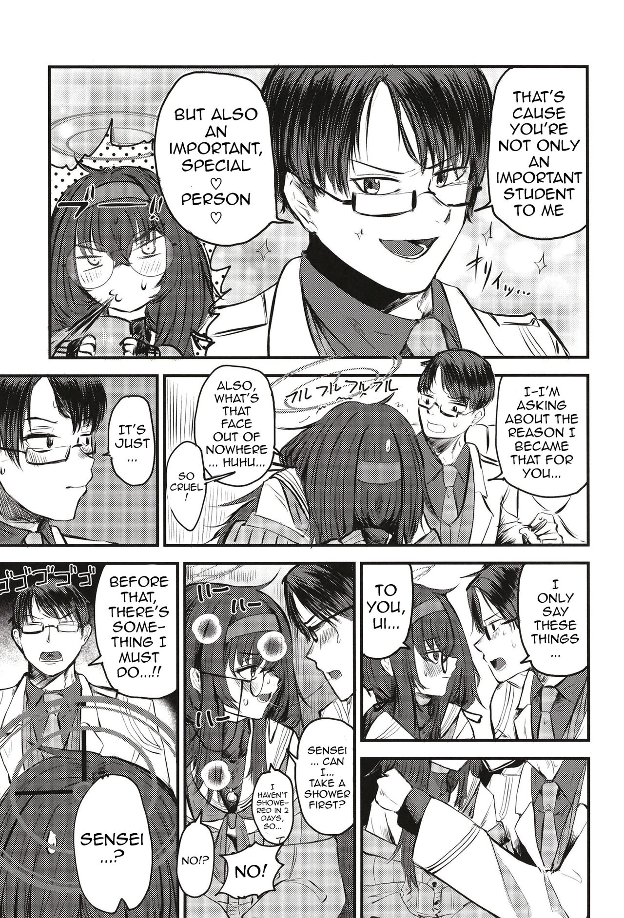 Sensei nara Koshokan  demo Ii desu yo | If it's With Sensei, I Don't Mind Doing it Right Here page 7 full