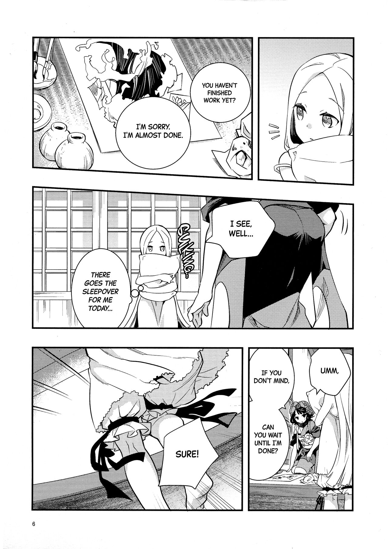 Kyou wa Otomari no Hi dakara - Today is the Day I Stayed page 6 full