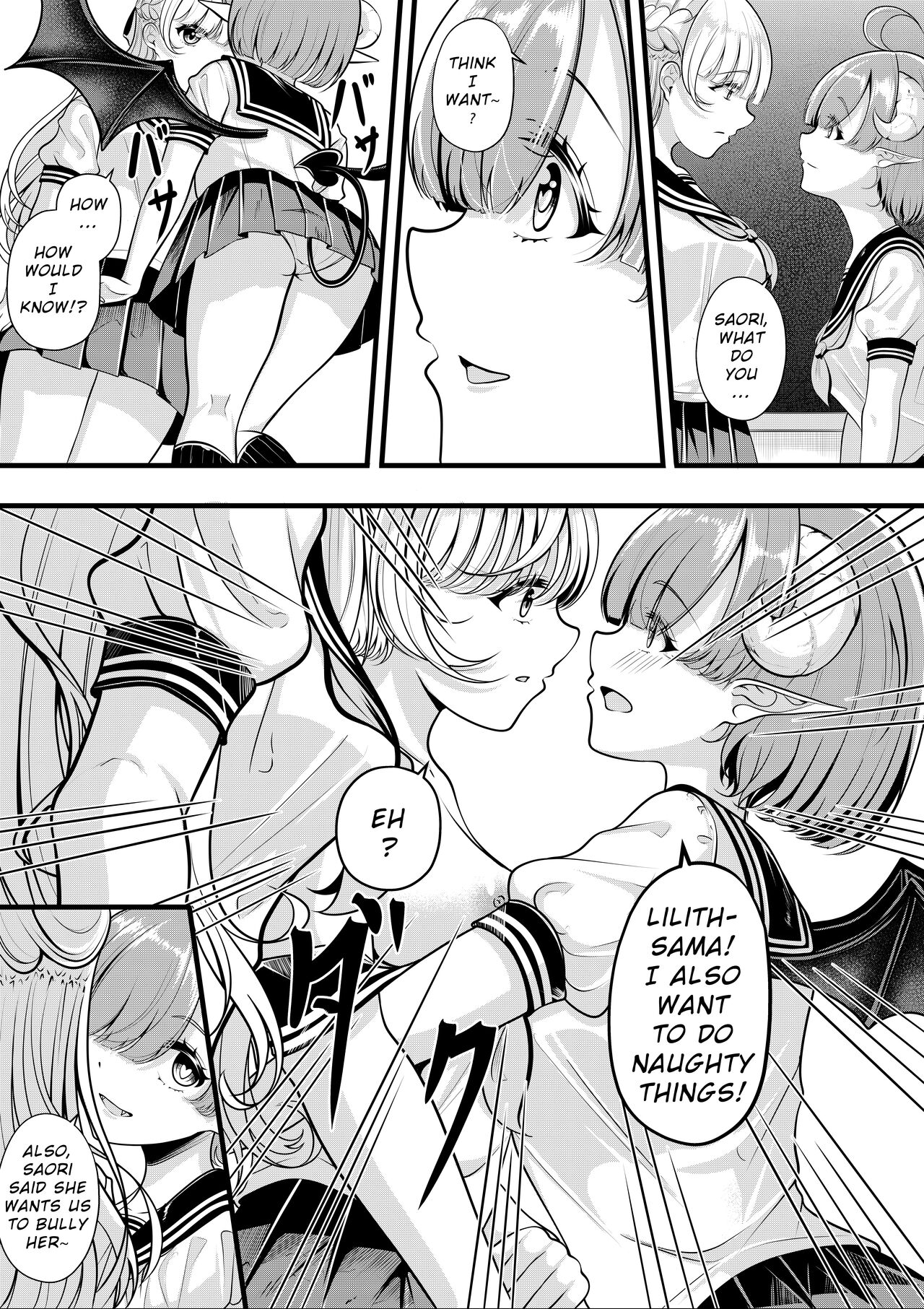 Lilith's Troubles - Saori's Troubles page 6 full