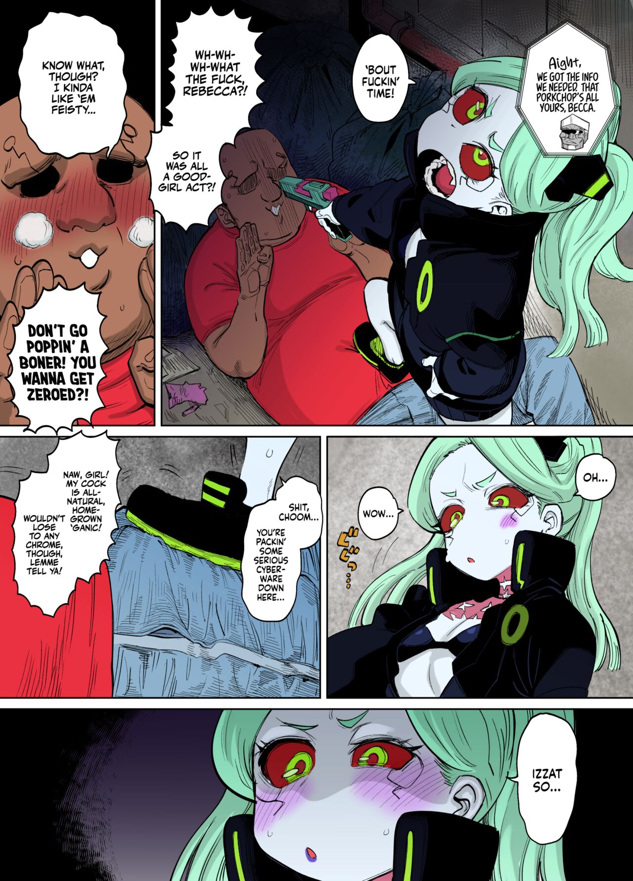 Rebecca-chan to Zukobako Manga | Gettin' Busy With Becca page 1 full