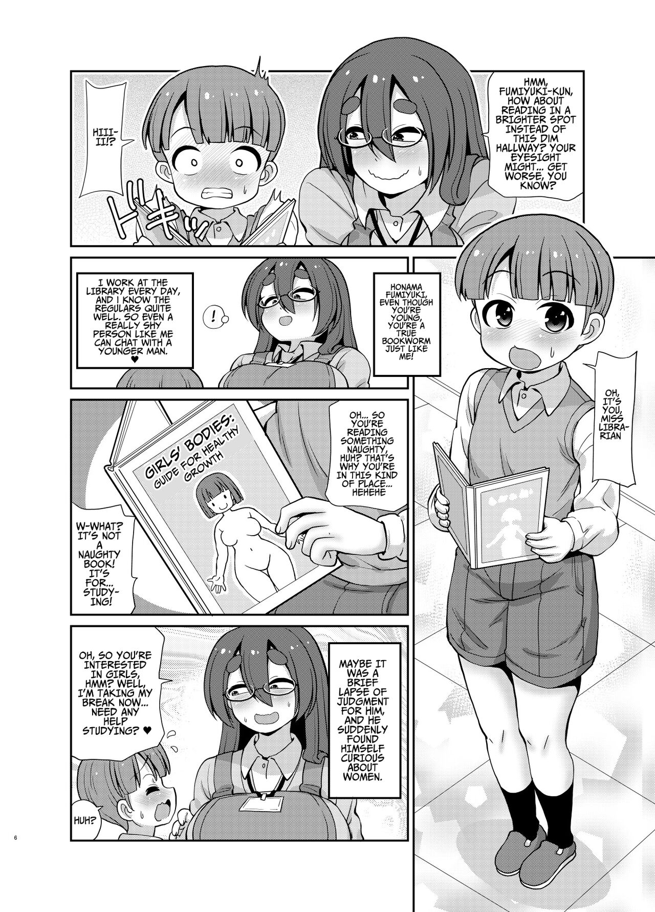 InCha no Shisho wa Hon Yomi Shota o Michibikitai | Introvert Librarian Wants To Guide A Bookworm Boy page 4 full