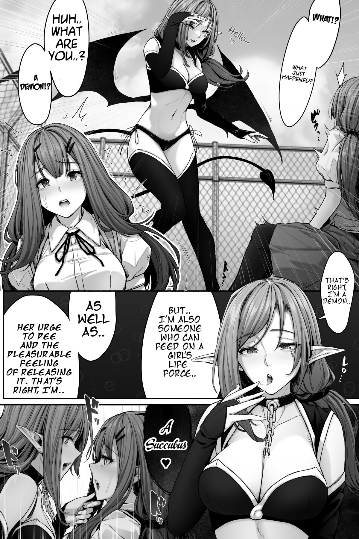 Sakyubasu ni nyōi o suwa rete oshikko sa sete moraenai! page 6 full