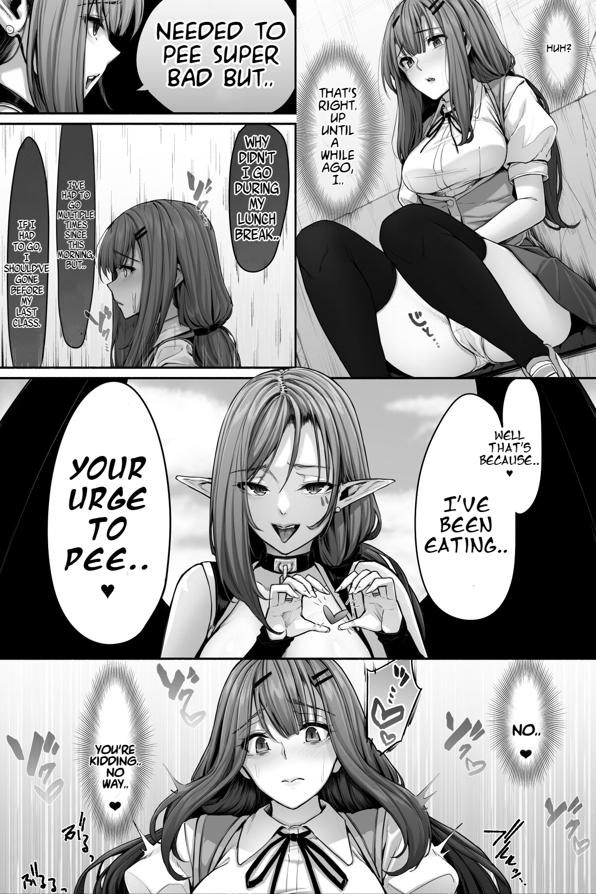 Sakyubasu ni nyōi o suwa rete oshikko sa sete moraenai! page 7 full