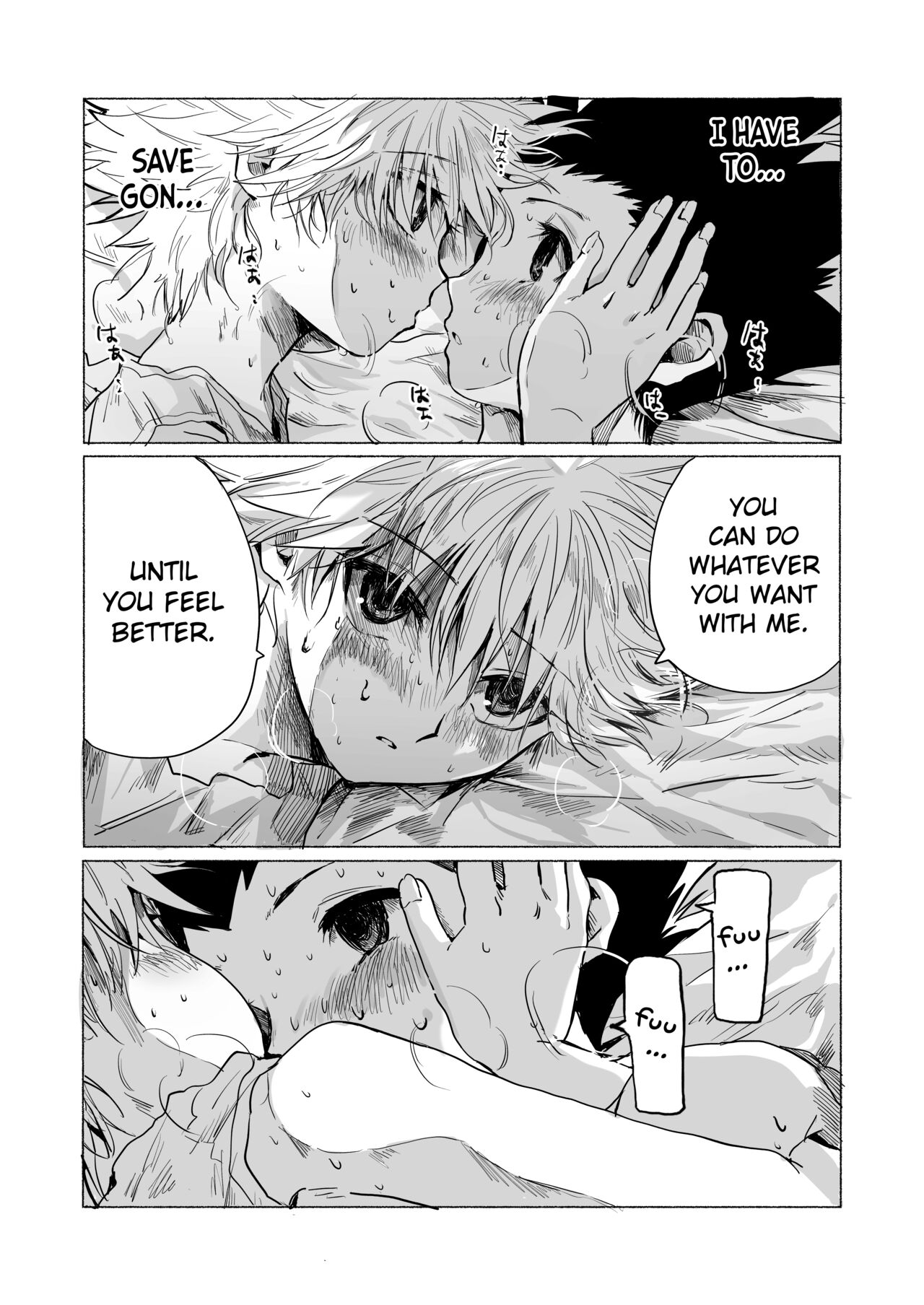 GonKil Ari-hen Utsu Eromanga | GonKilu Erotic Melancholic Chimera Ant Arc Story page 5 full