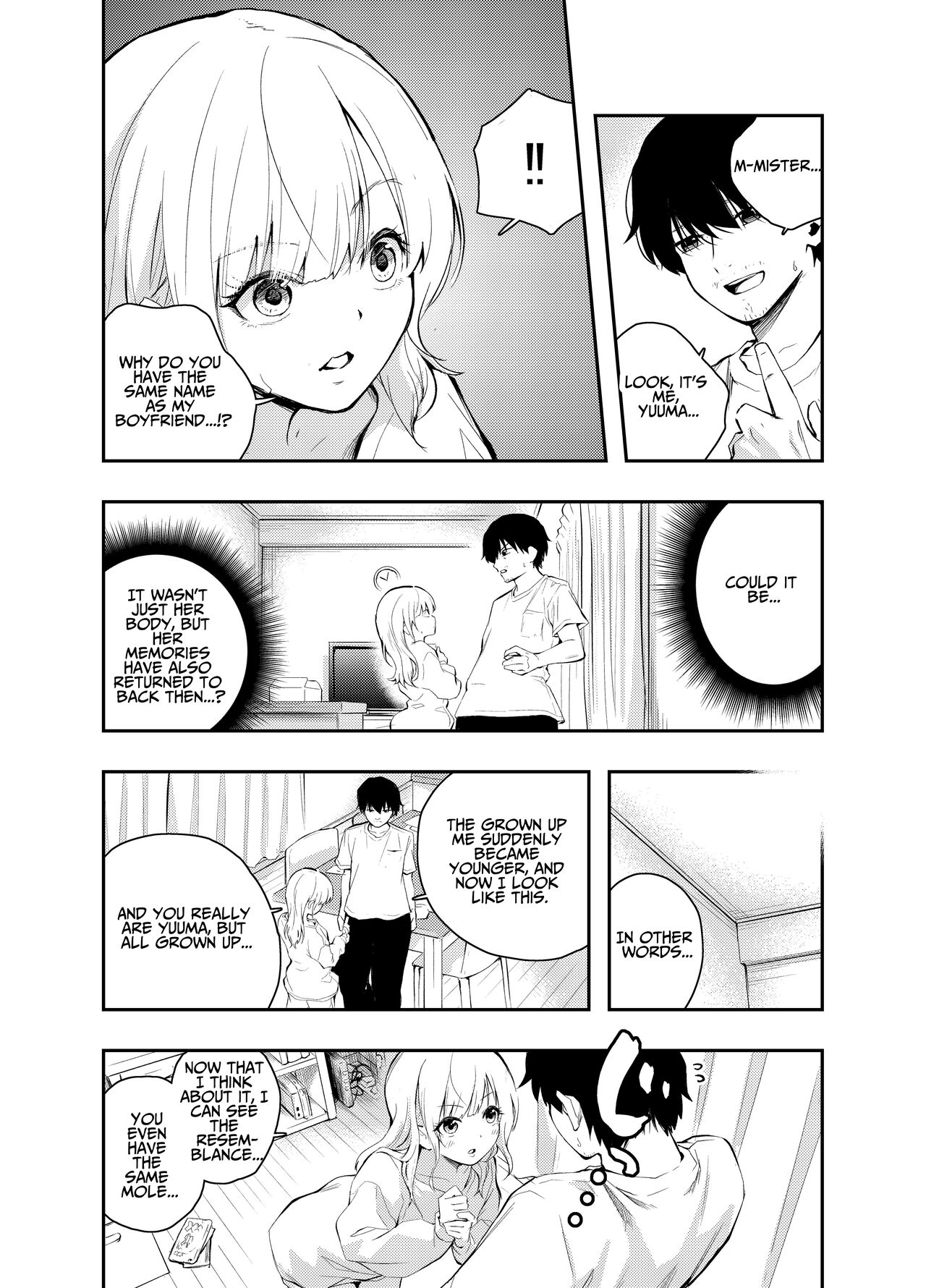 Mukashi no Sugata ni Modotta Tsuma to no Sex wa Uwaki desu ka? | Is Having Sex With My Rejuvenated Wife Considered Cheating? page 6 full