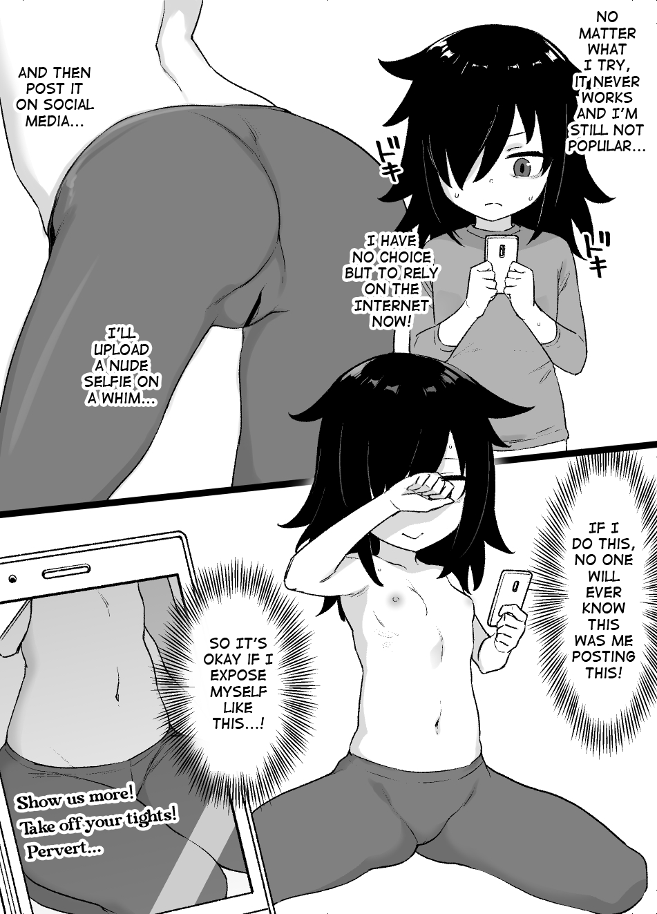 Watamote Tomoko Kuroki Bitchification Manga page 1 full