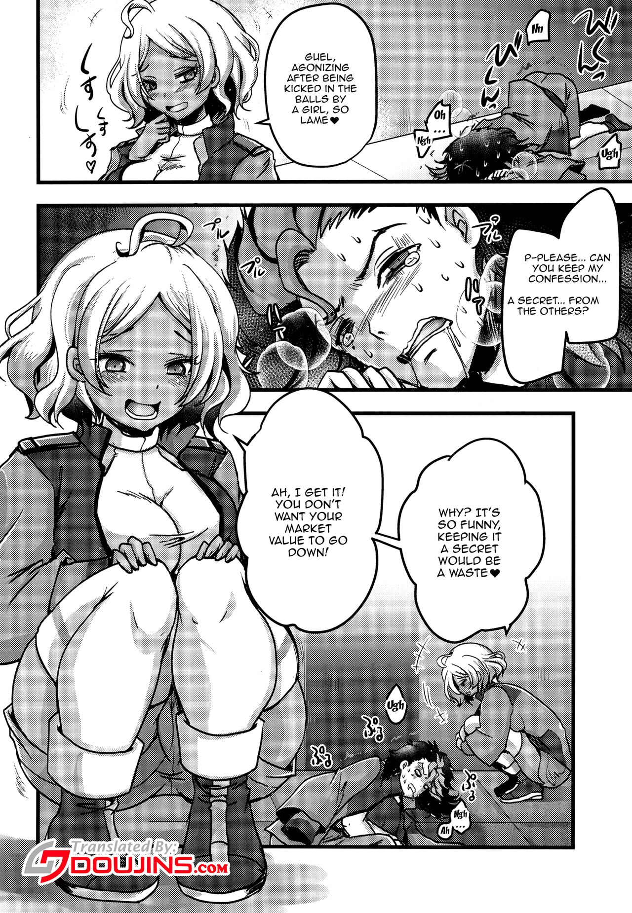 Makeinu Oshioki Secelia-chan | Secelia-chan's Loser Punishment page 4 full