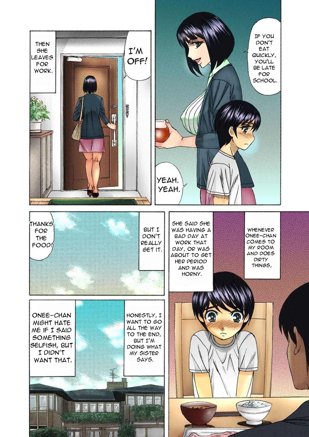Temptation of Big Tits Elder Sister page 6 full