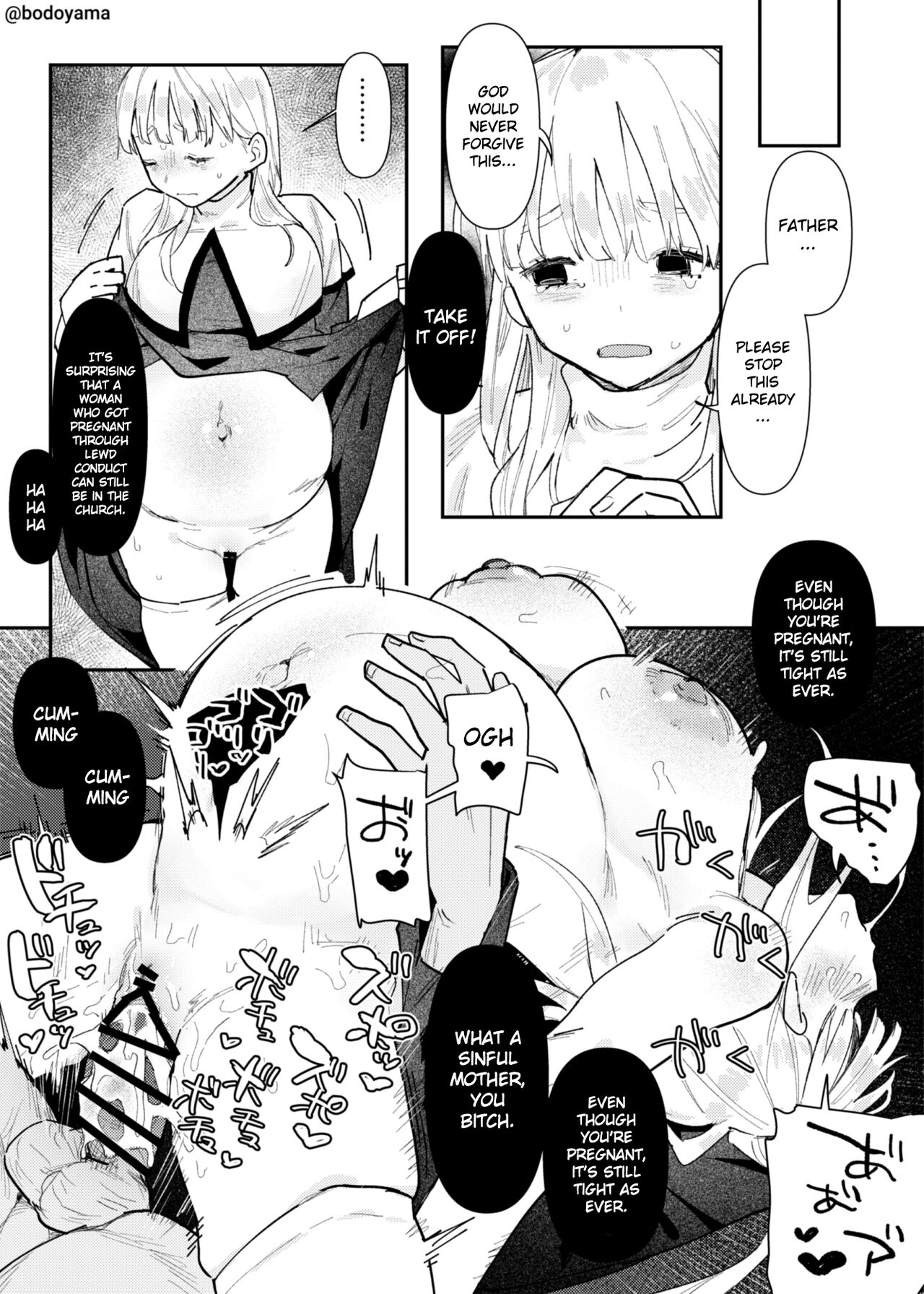 A nun forced into fornication by an evil priest page 7 full