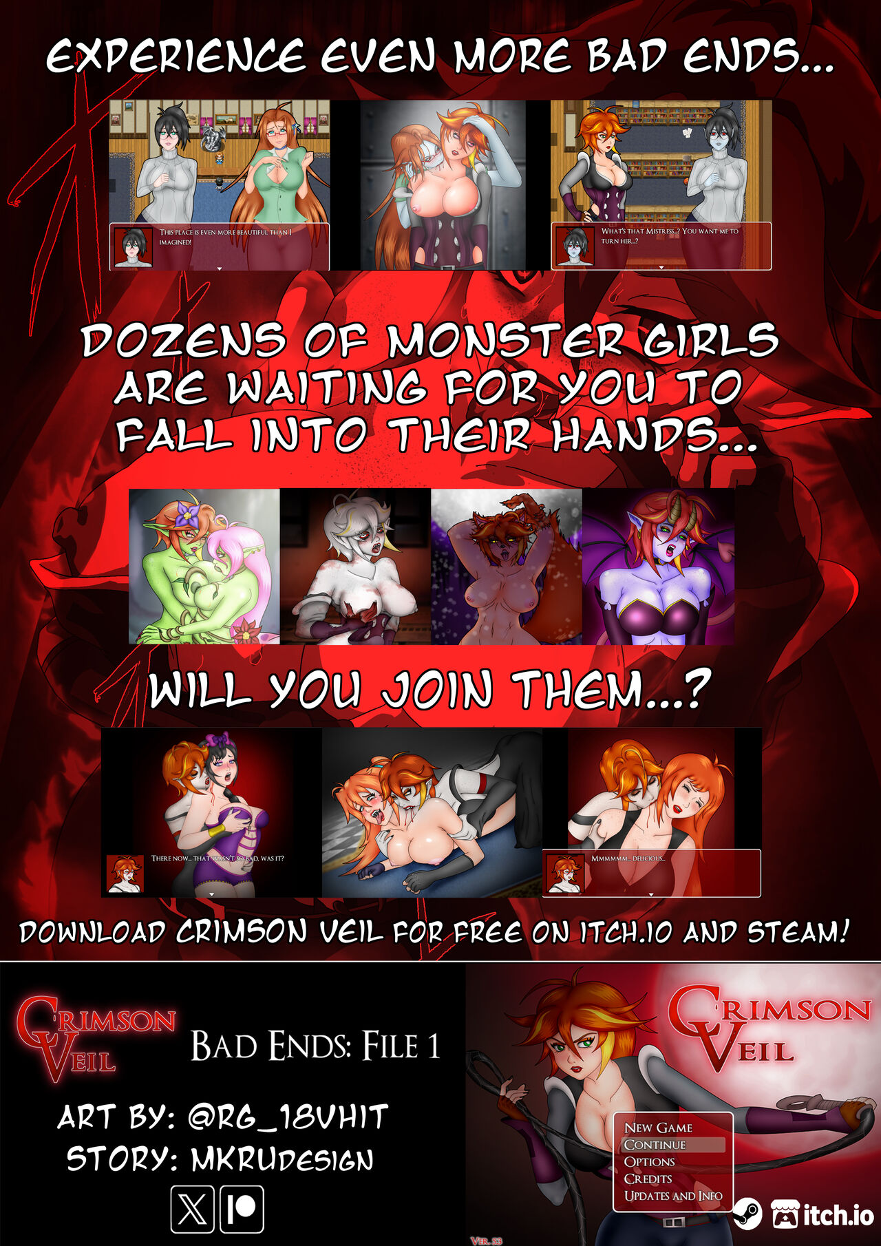 Crimson Veil Bad Ends: File 1 JPN page 10 full