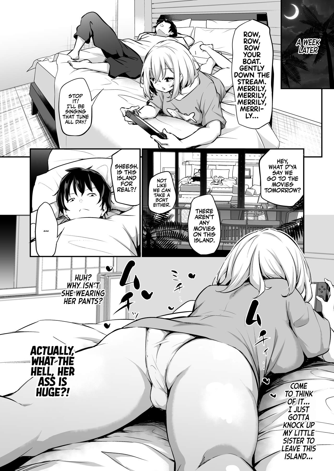 [Airandou] Imouto Haramasenai to Derarenai Shima | You Must Breed Your Little Sister To Leave This Island + Omake [Team Rabu2+AJubbz] [Decensored] [Digital] Hentai - Raw  7