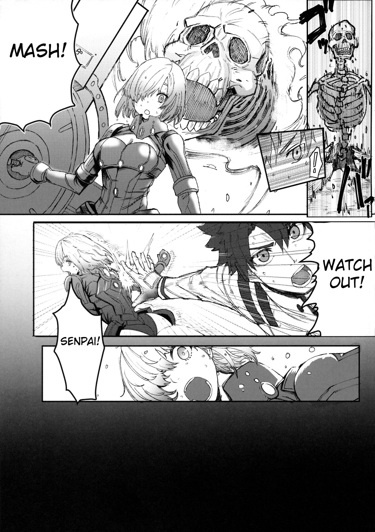 Senpai no Tame ni NTR Mash! page 4 full