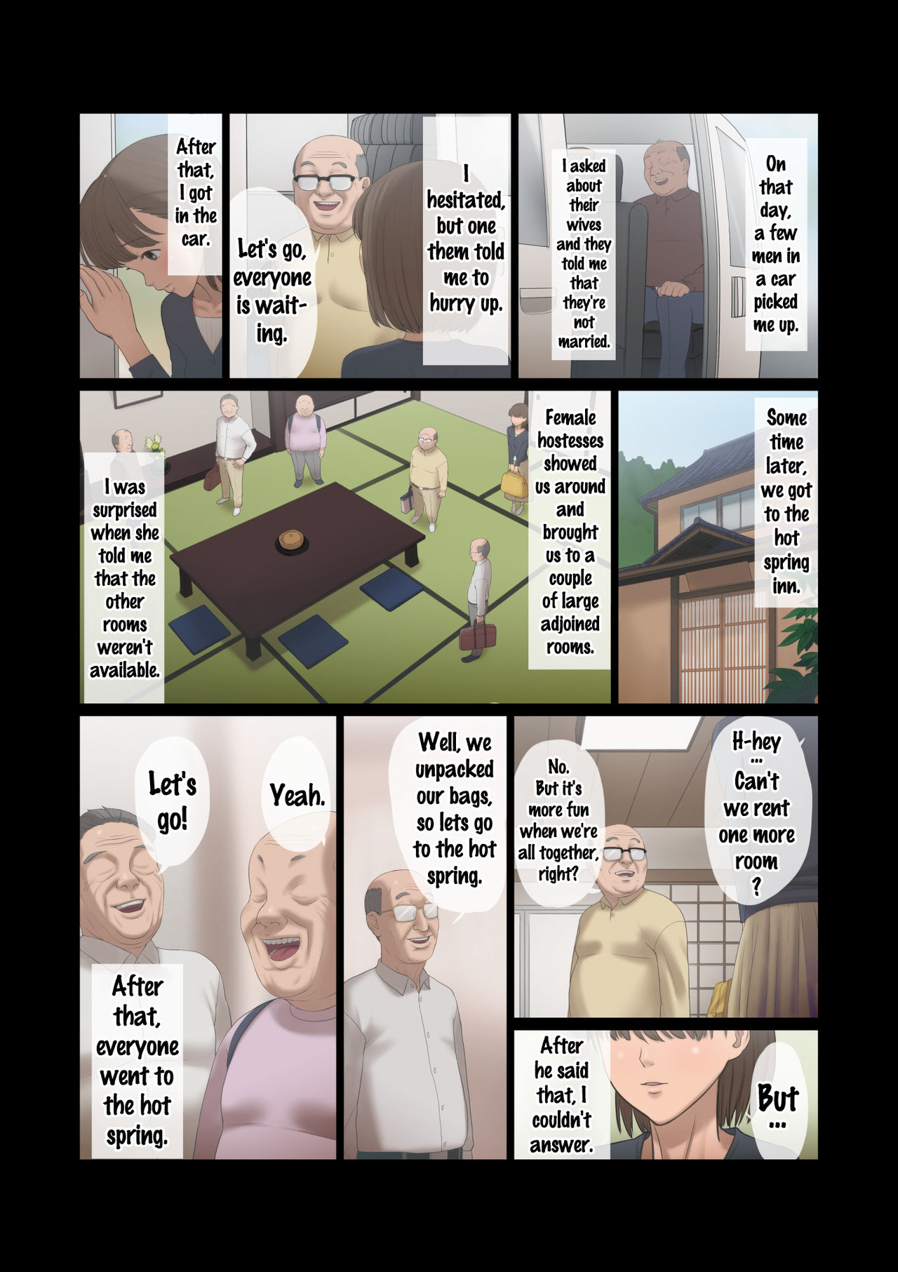 Kinjo no Ojii-san ni Onsen ni Tsureteikarete Okasareta Wakazuma page 3 full