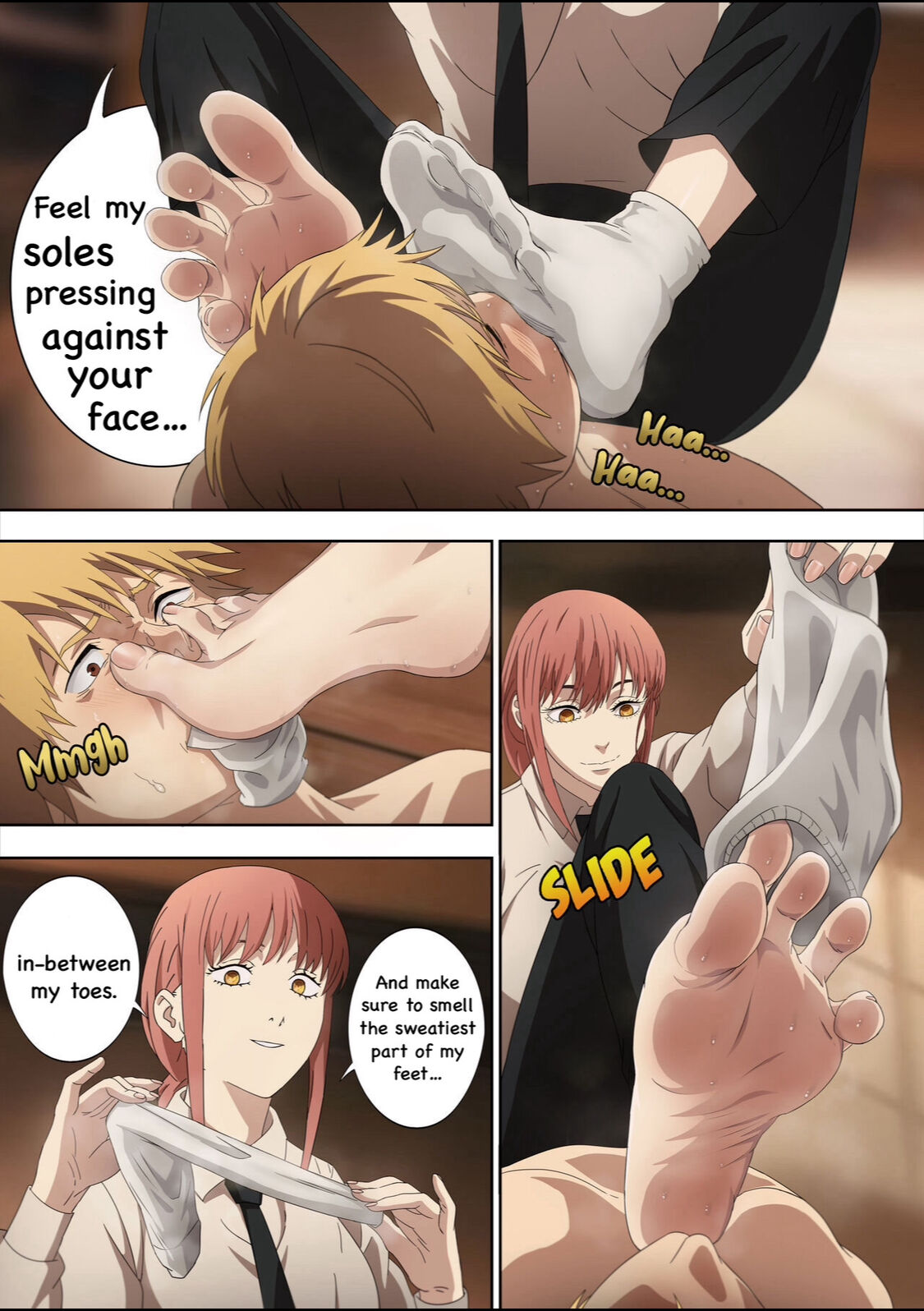 CHAINSAWMAN - Deal With Footfetish Devil page 10 full