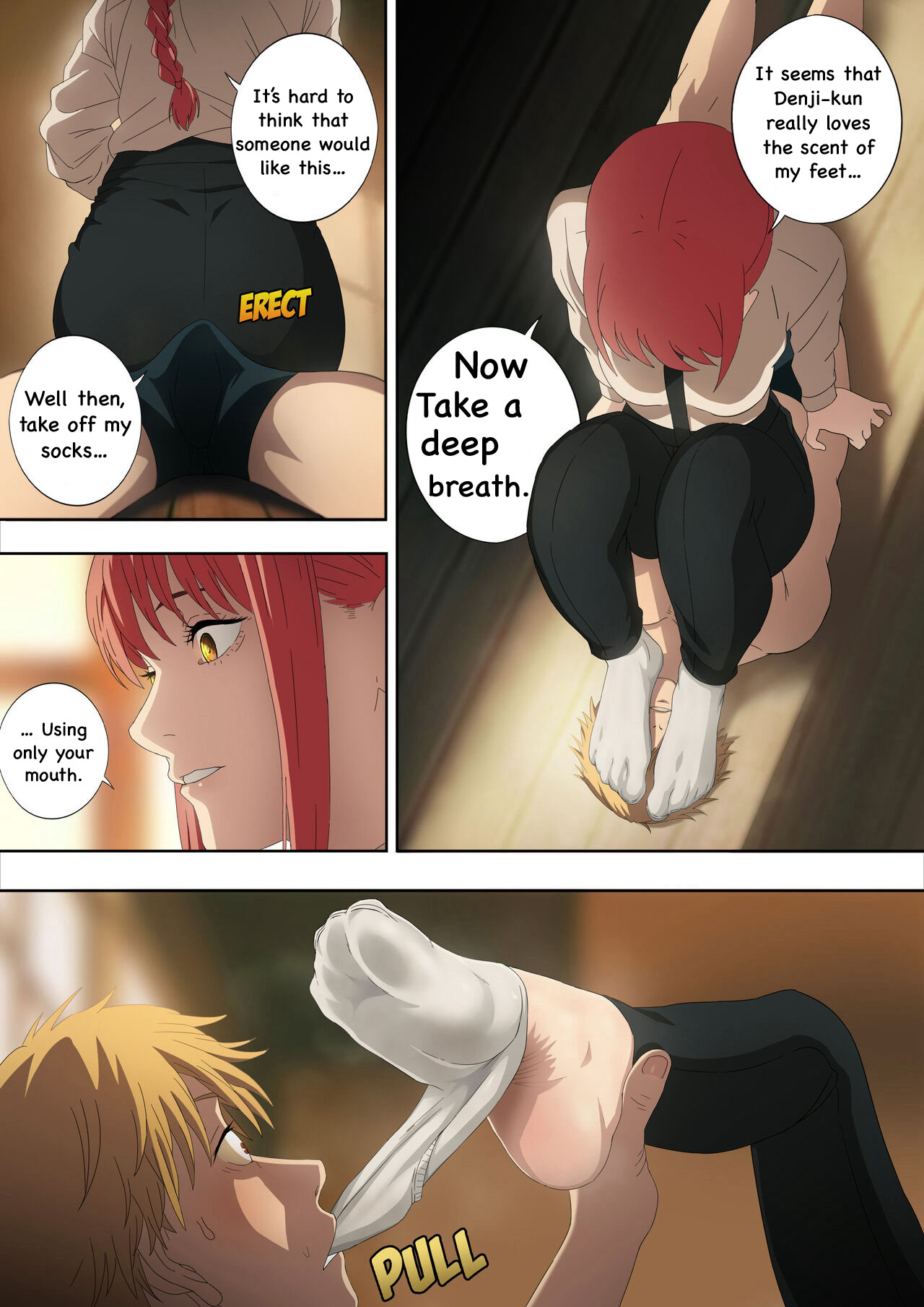 CHAINSAWMAN - Deal With Footfetish Devil page 7 full