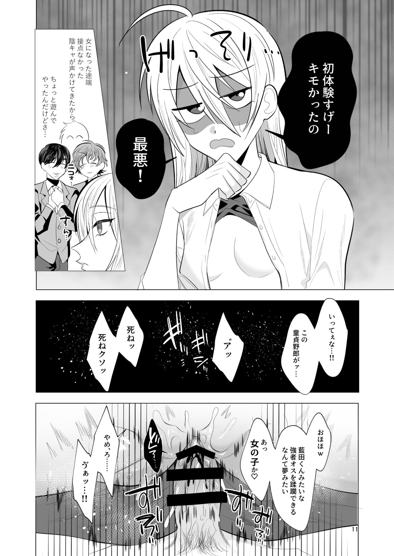 悪友TSーアイダくんはヤリチン・クズ・死にたがりー page 10 full