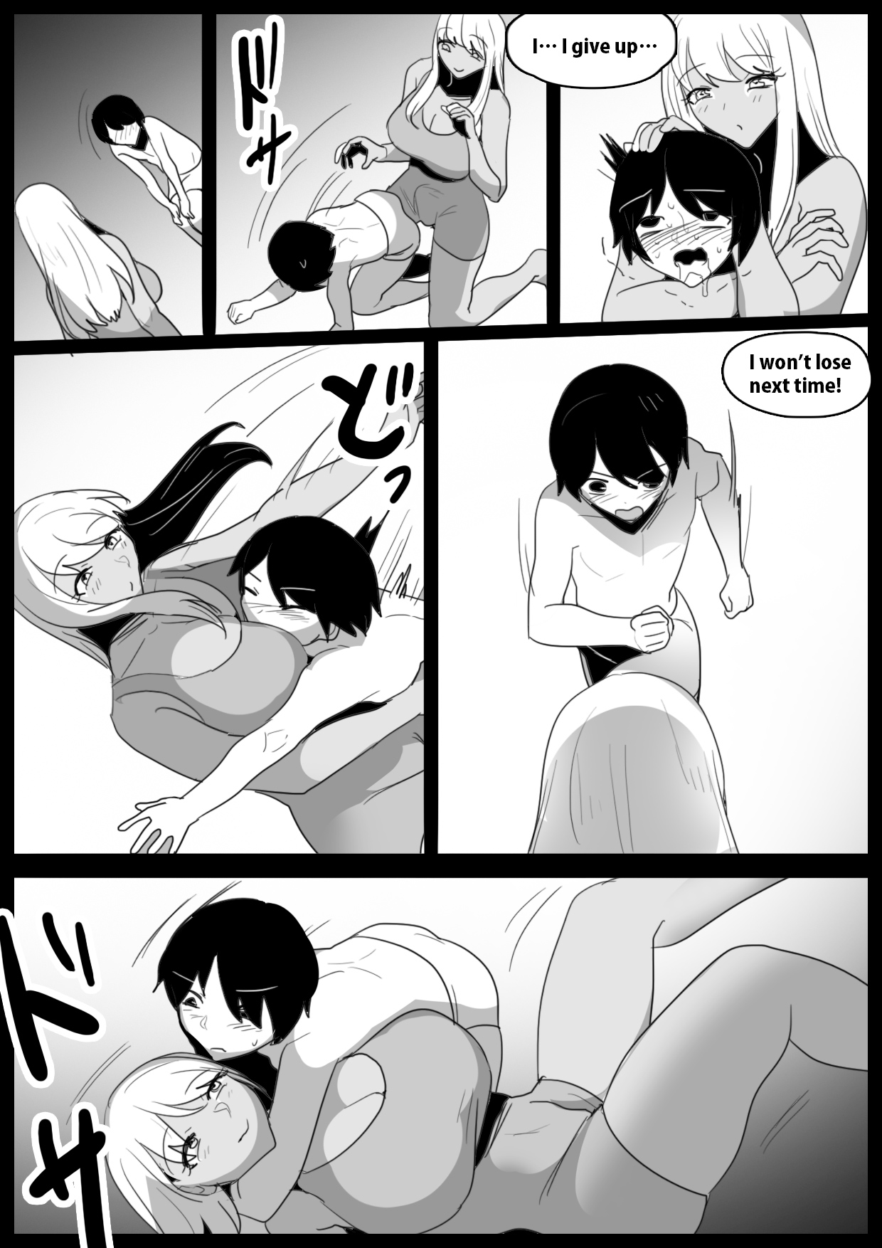 Butouha Futanari Joshi ni Yoru Shota Nikubenki no Tsukurikata | Antagonistic Futanari Girl's Shota Cumdump-ification Instructions page 10 full