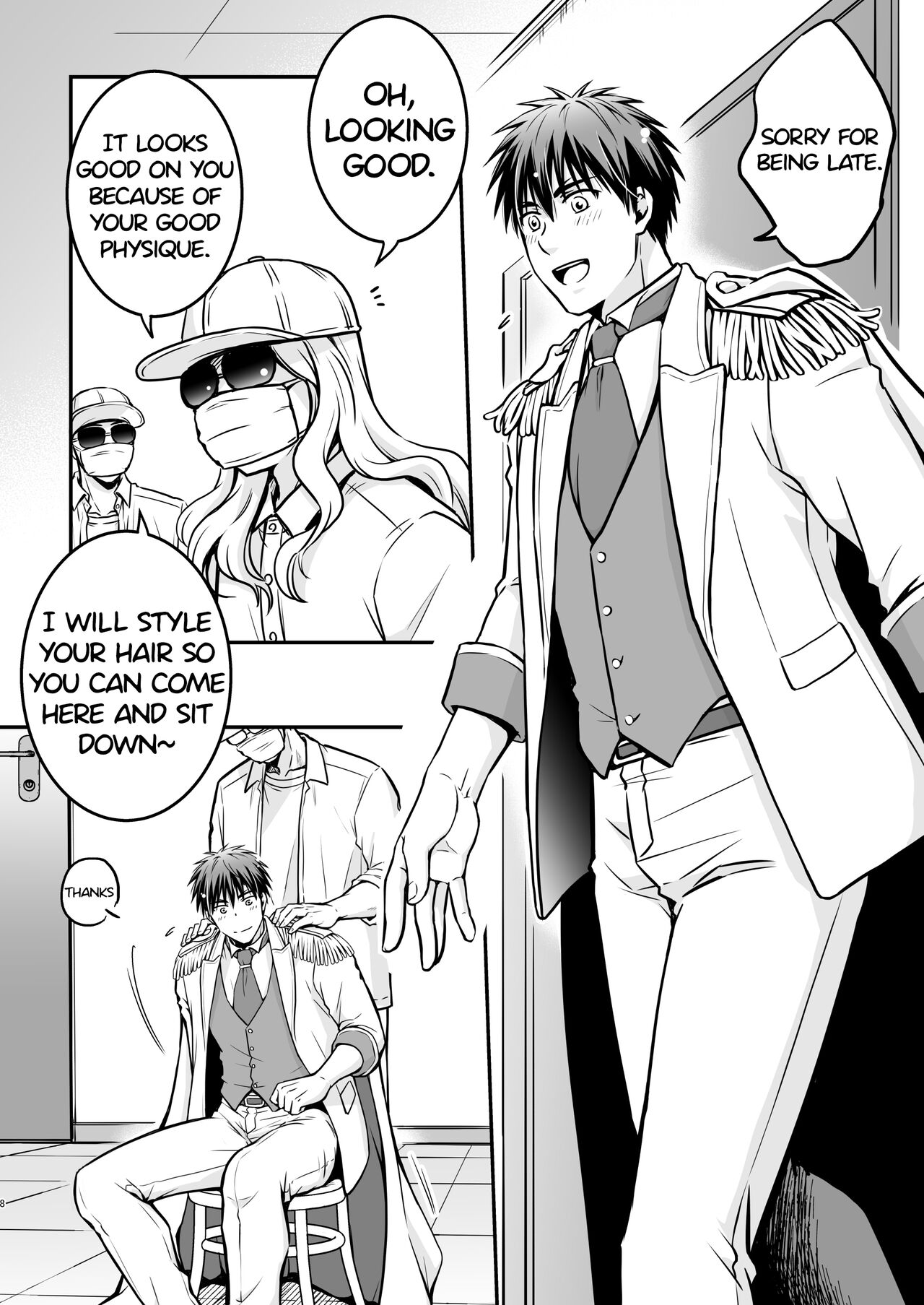 I fell asleep without knowing that I was being filmed for an AV project 1 page 8 full