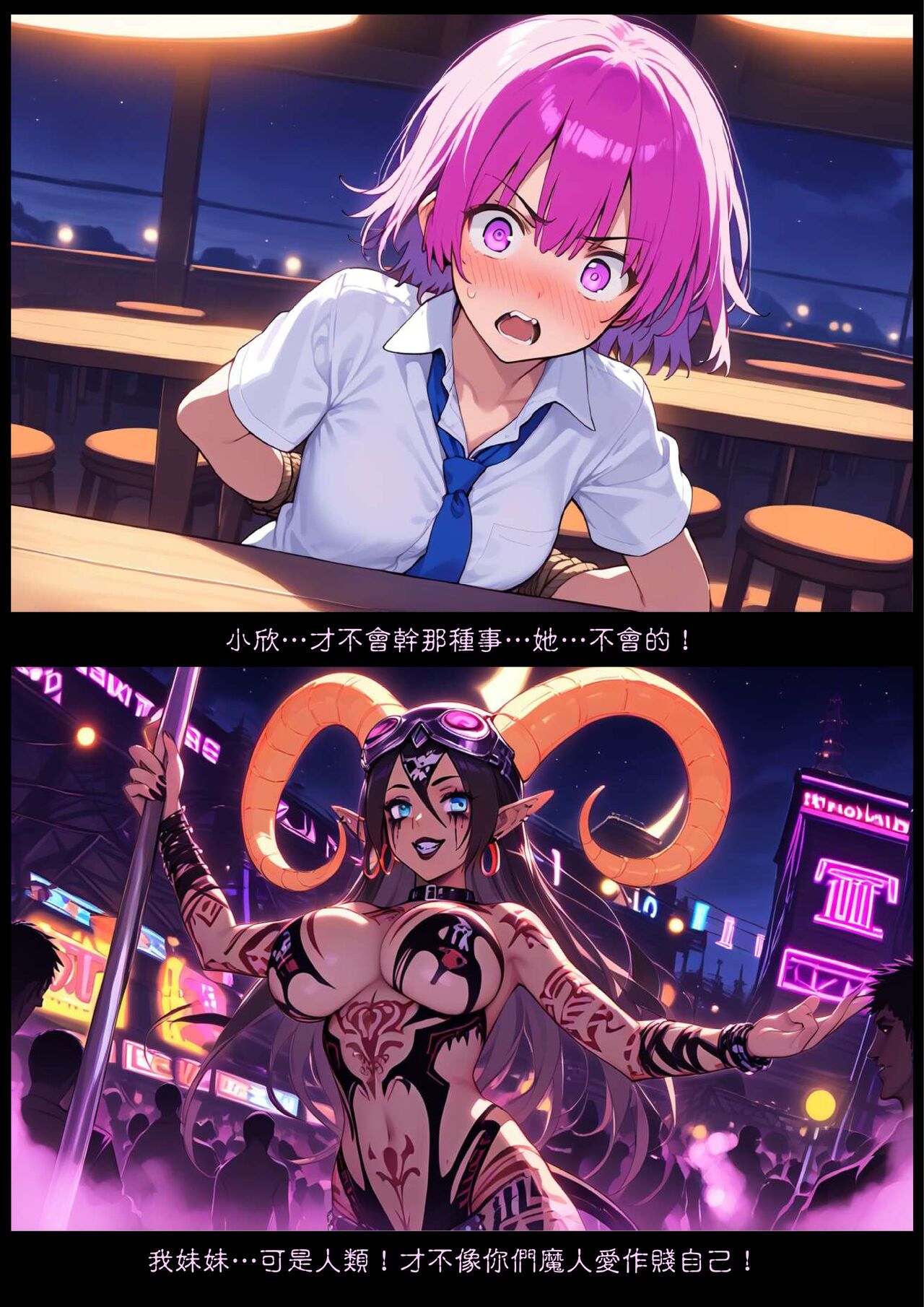 淫獸愛戰士 vol.1~2 Beast X Girls Part1 page 9 full