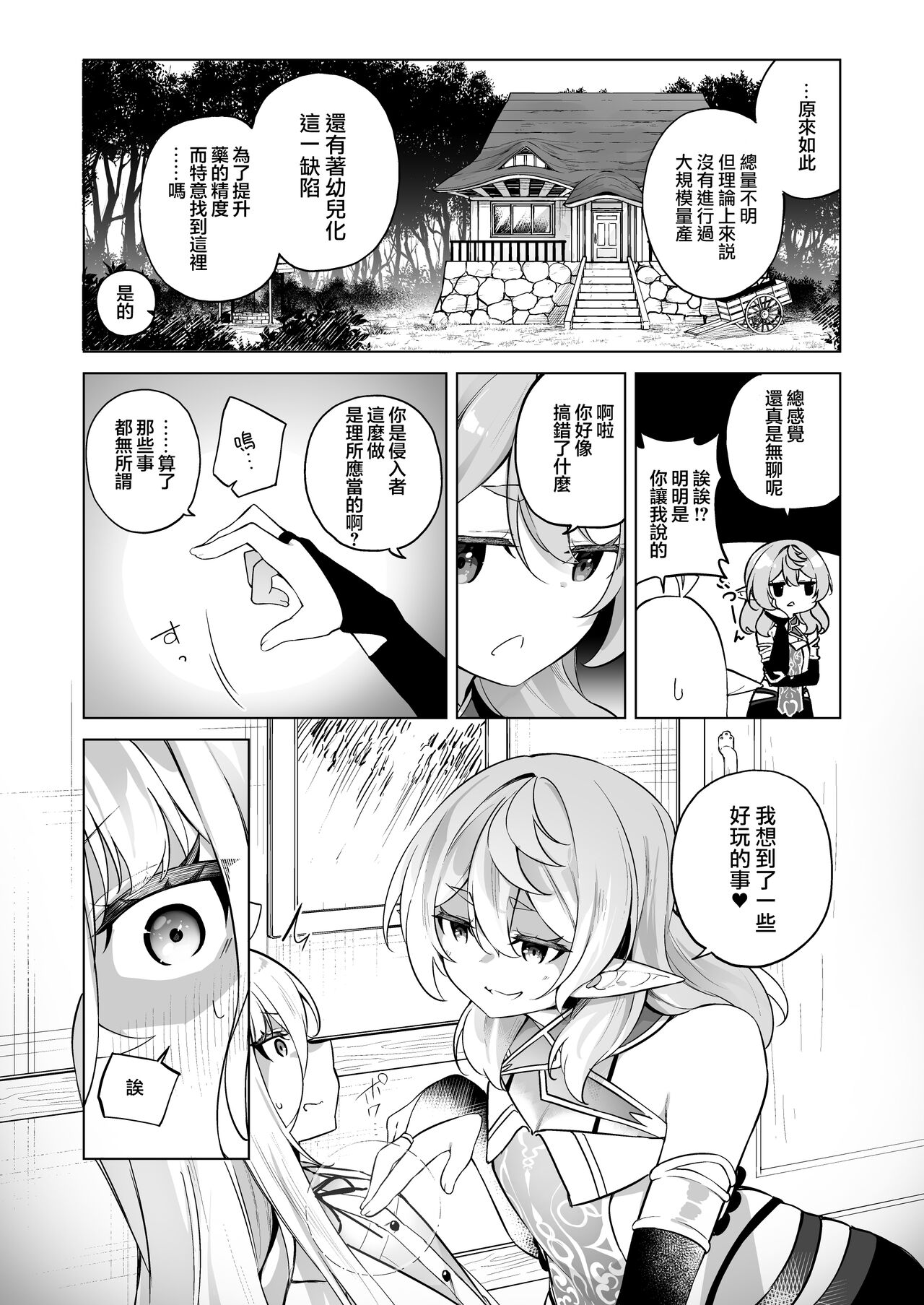 TS Elf no Tsukurikata Elf-ka no Kusuri Gaiden | TS精灵的制作方法 精灵化之药外传 page 7 full
