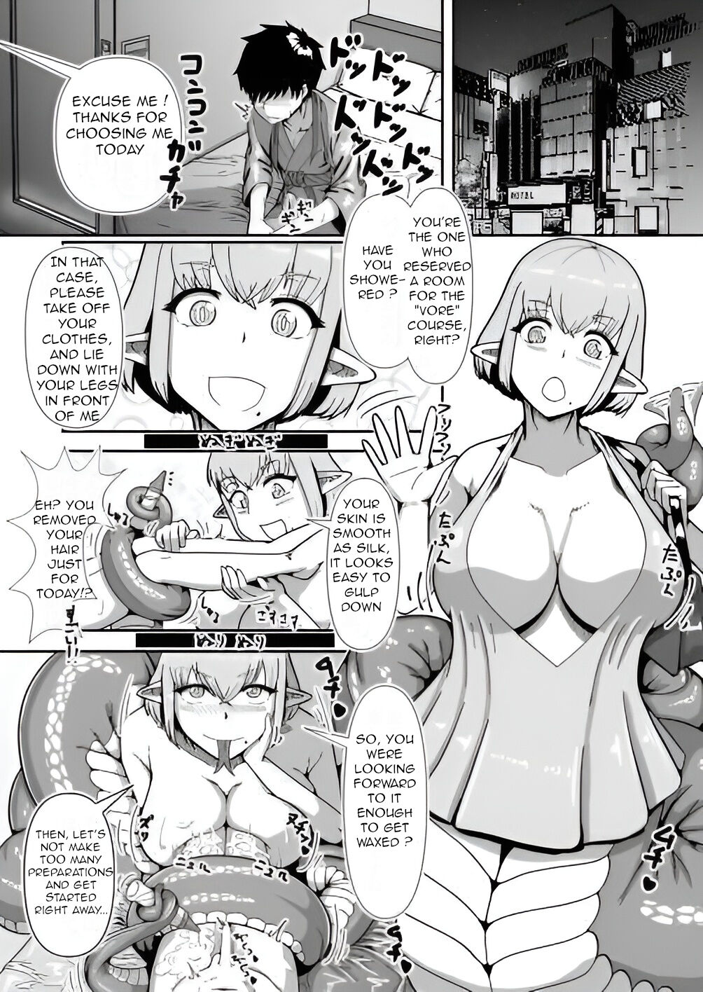 Lamia vore page 1 full