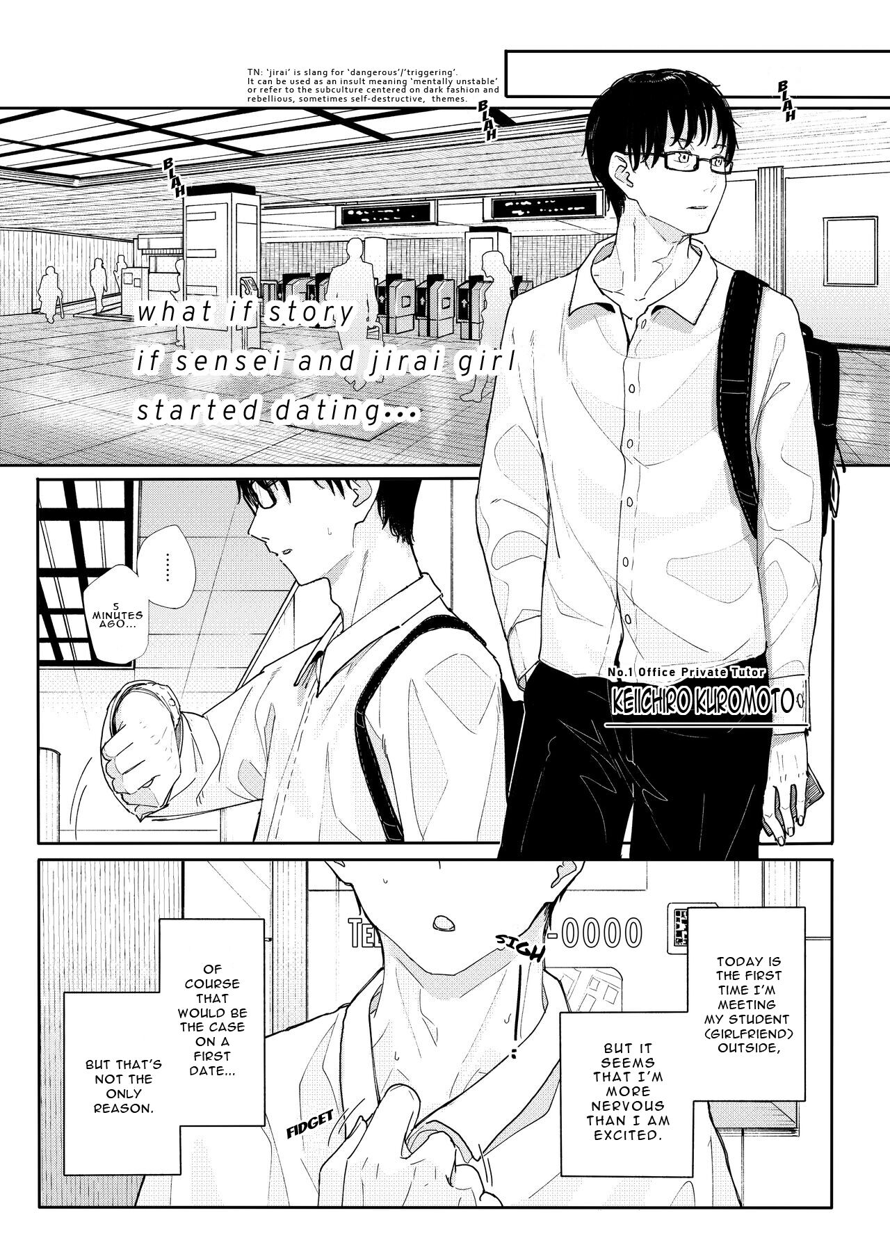 Why I Quit Being a Private Tutor: What If Story - Sensei and Jirai Girl Start Dating page 3 full