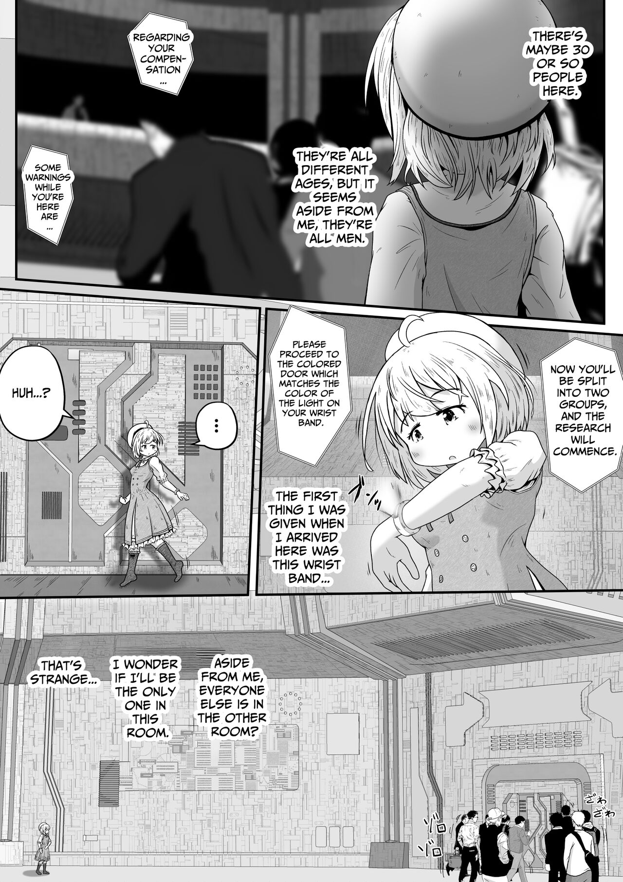 Onnanoko no Shintai-chuu no Ana o Seieki de Ippai ni Shita Joutai de Hitasura Zecchou Sasetsuzukeru Ohanashi | Getting Cum in Every Orifice... For Science! page 3 full