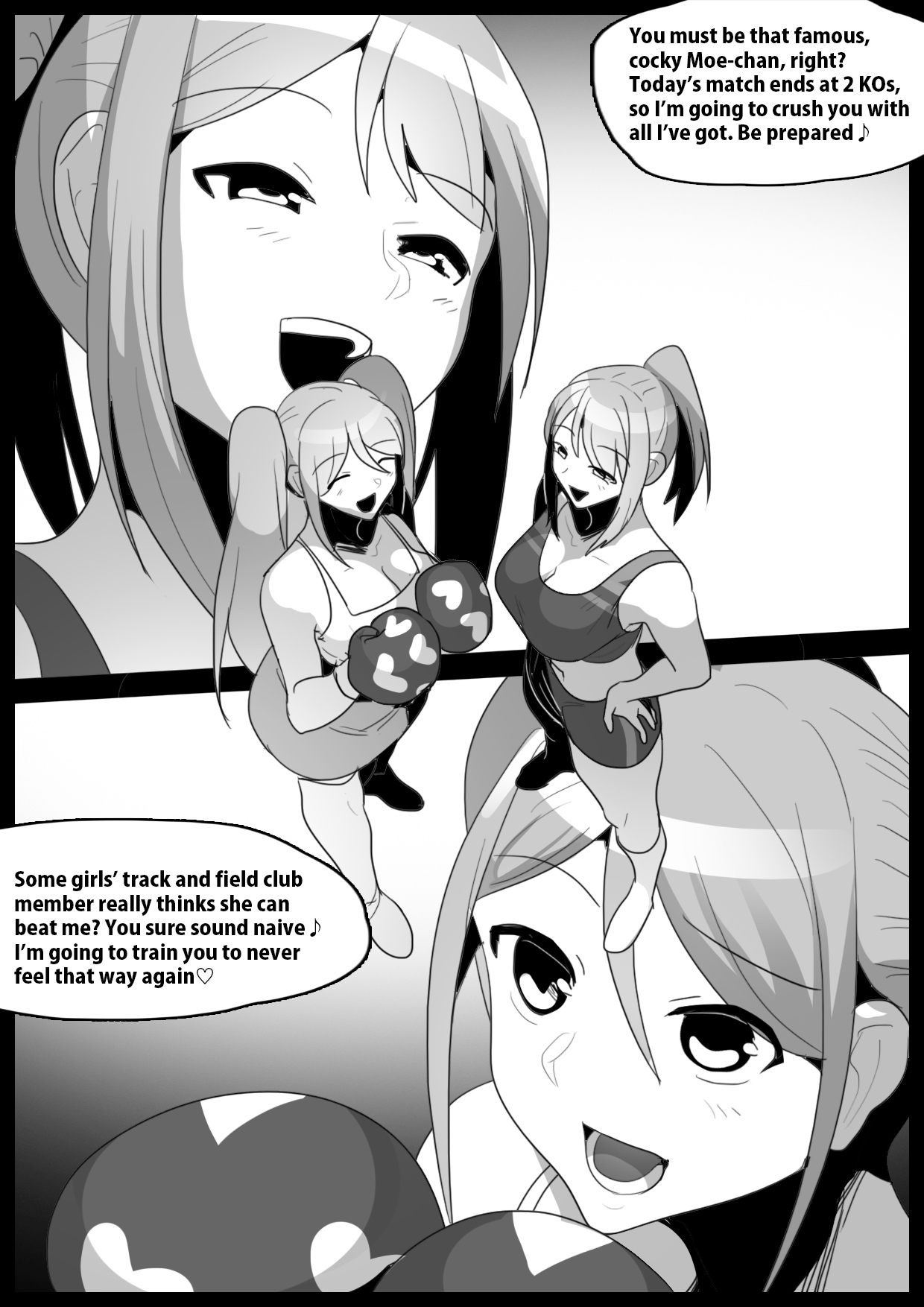 Girls Beat! Plus Moe vs Rie page 2 full