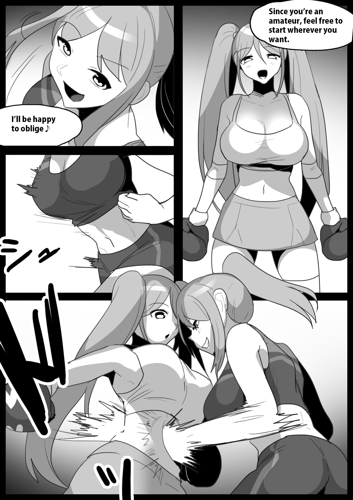Girls Beat! Plus Moe vs Rie page 3 full