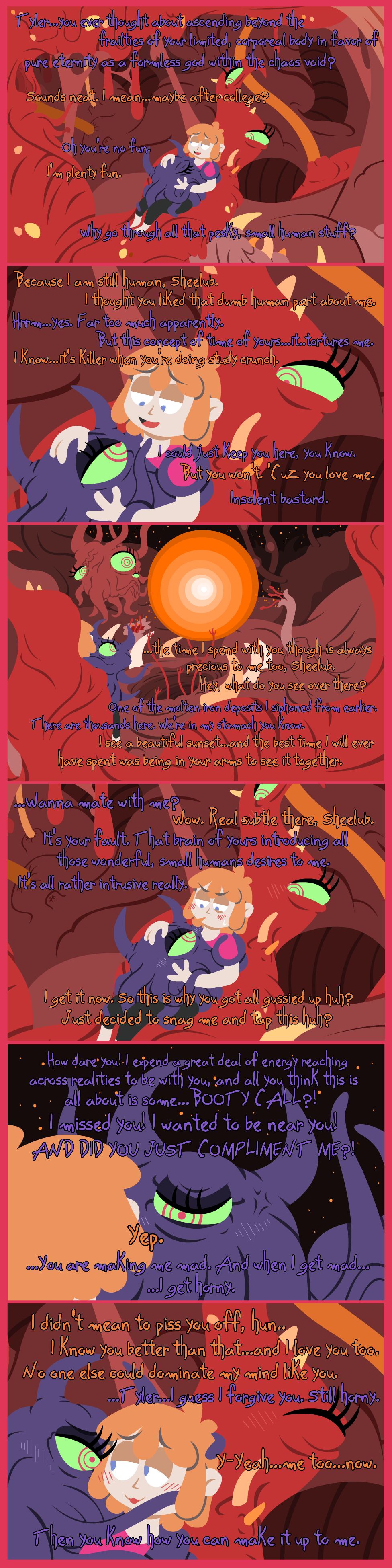 HELP! My Girlfriend Is A Crawling Chaos Demon! page 10 full