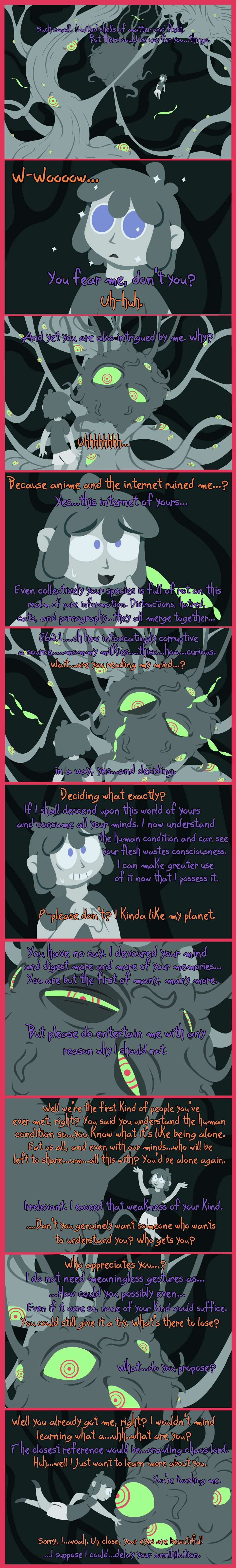 HELP! My Girlfriend Is A Crawling Chaos Demon! page 4 full