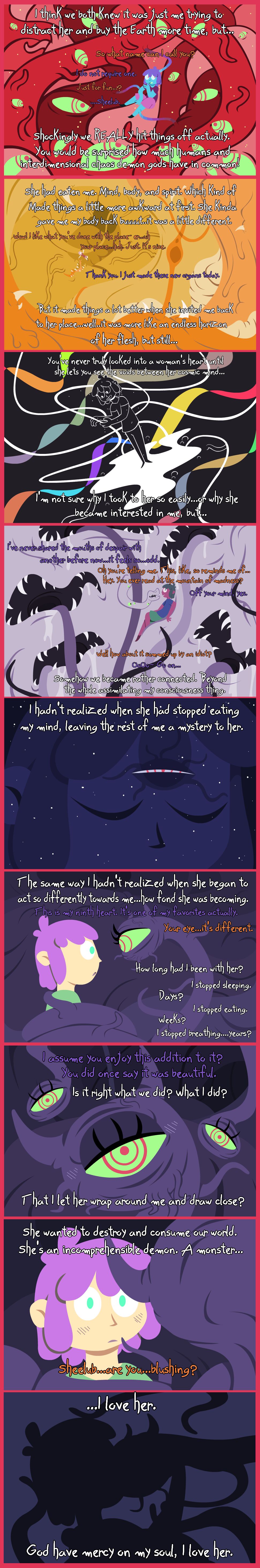 HELP! My Girlfriend Is A Crawling Chaos Demon! page 5 full