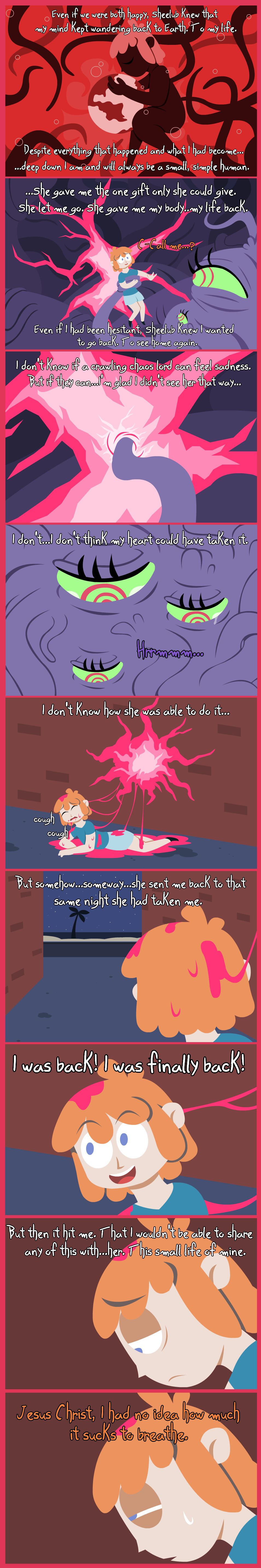 HELP! My Girlfriend Is A Crawling Chaos Demon! page 6 full